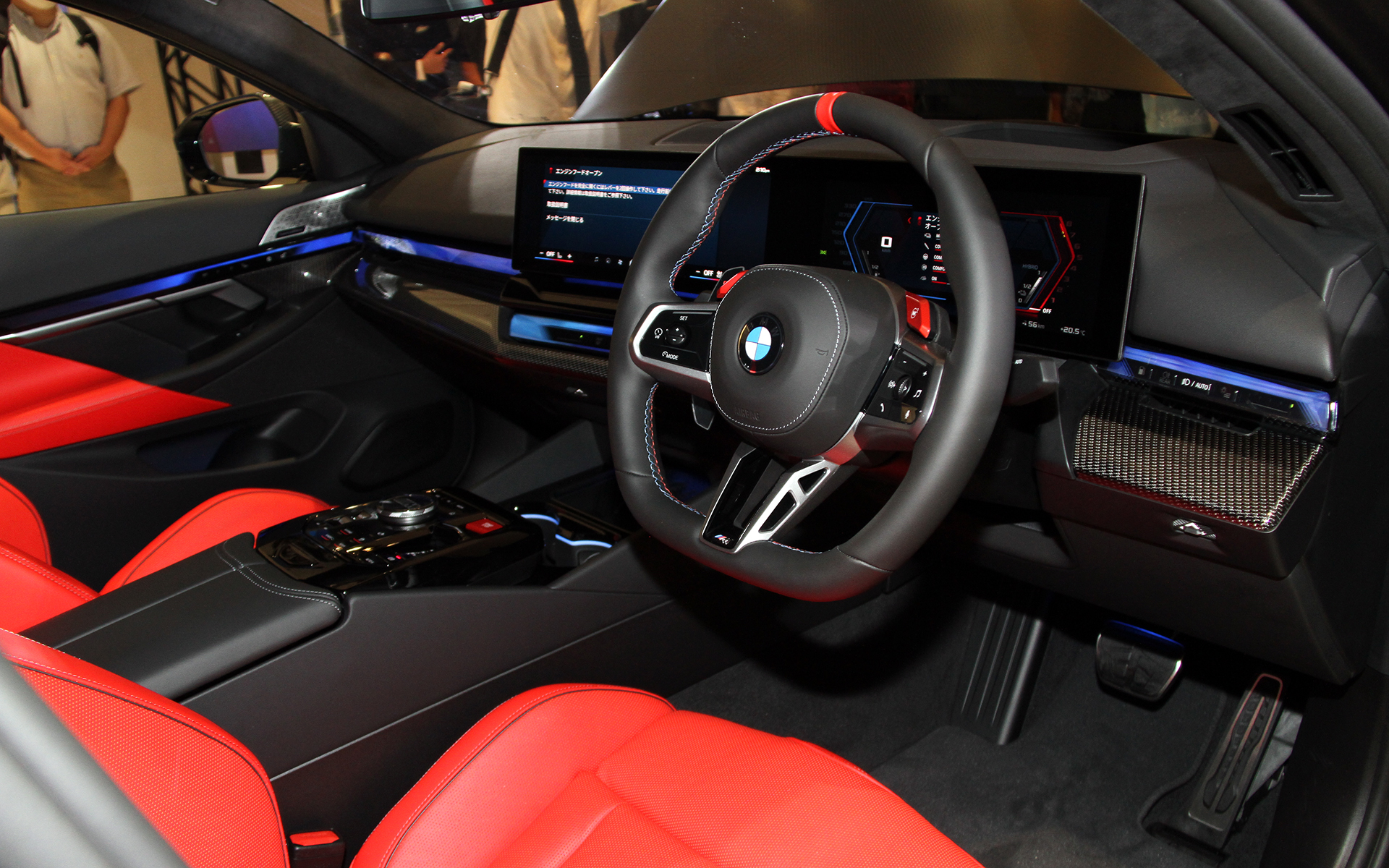 新型M5のインテリア