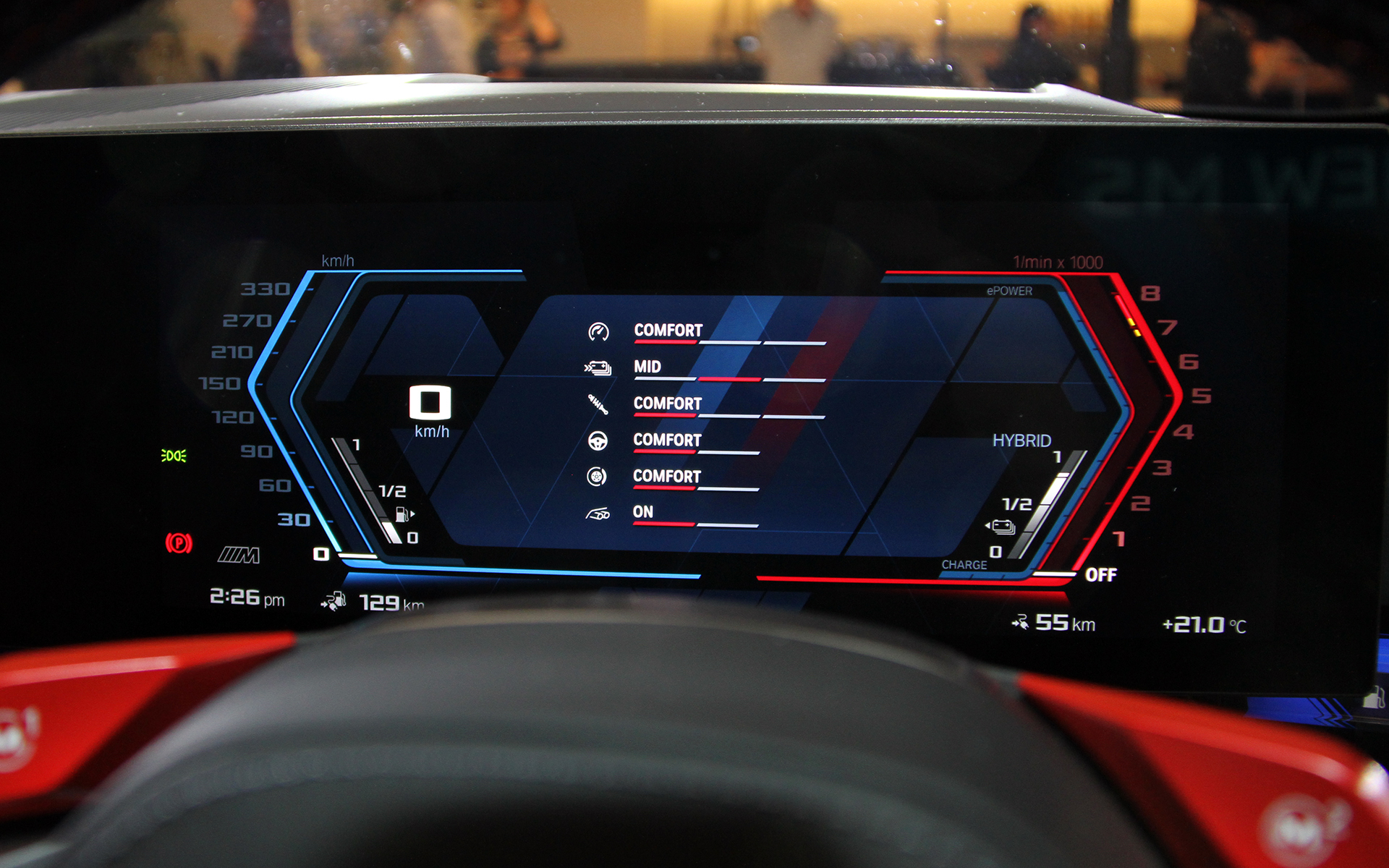 新型M5のインテリア