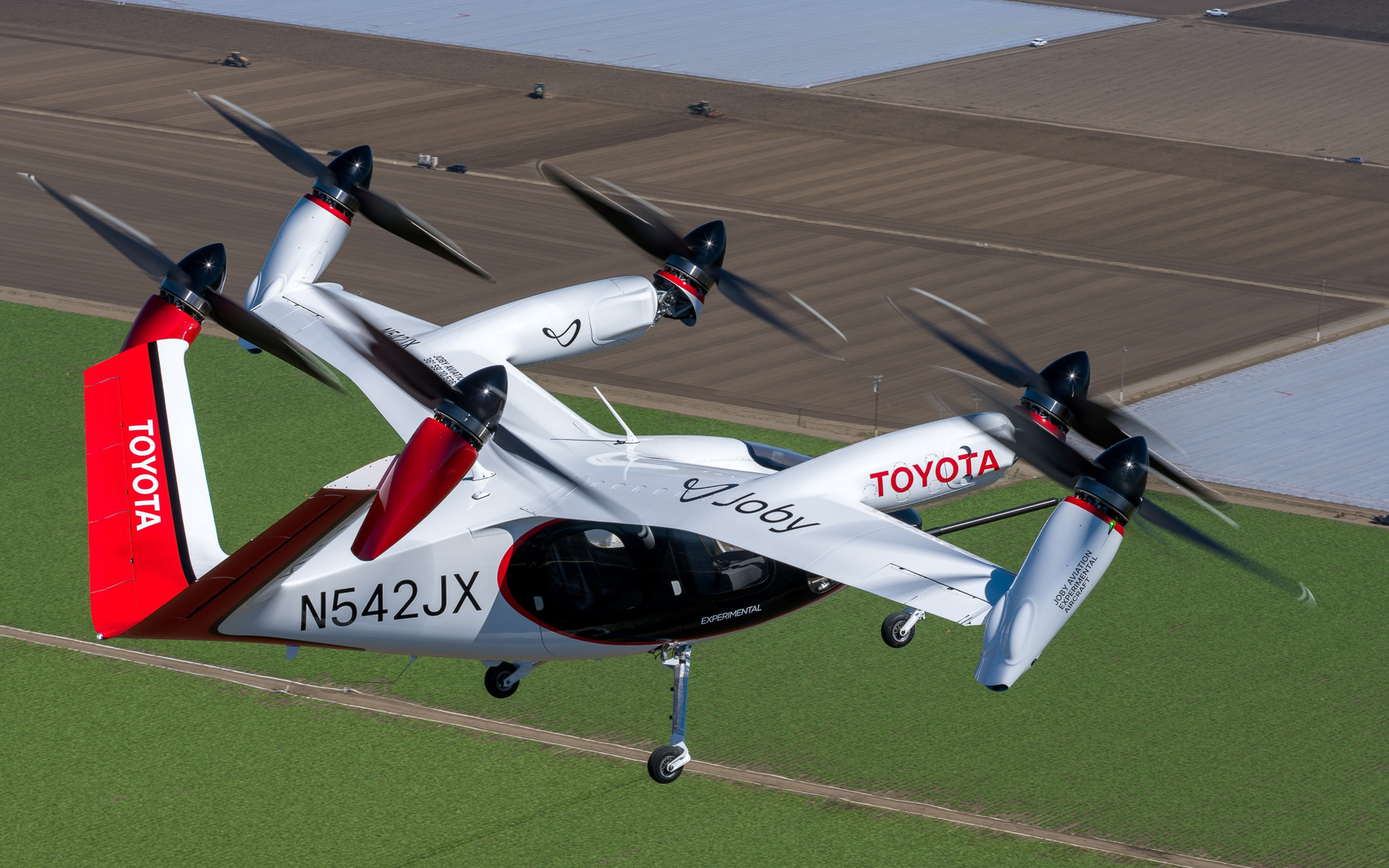 Jobyが開発中のeVTOL