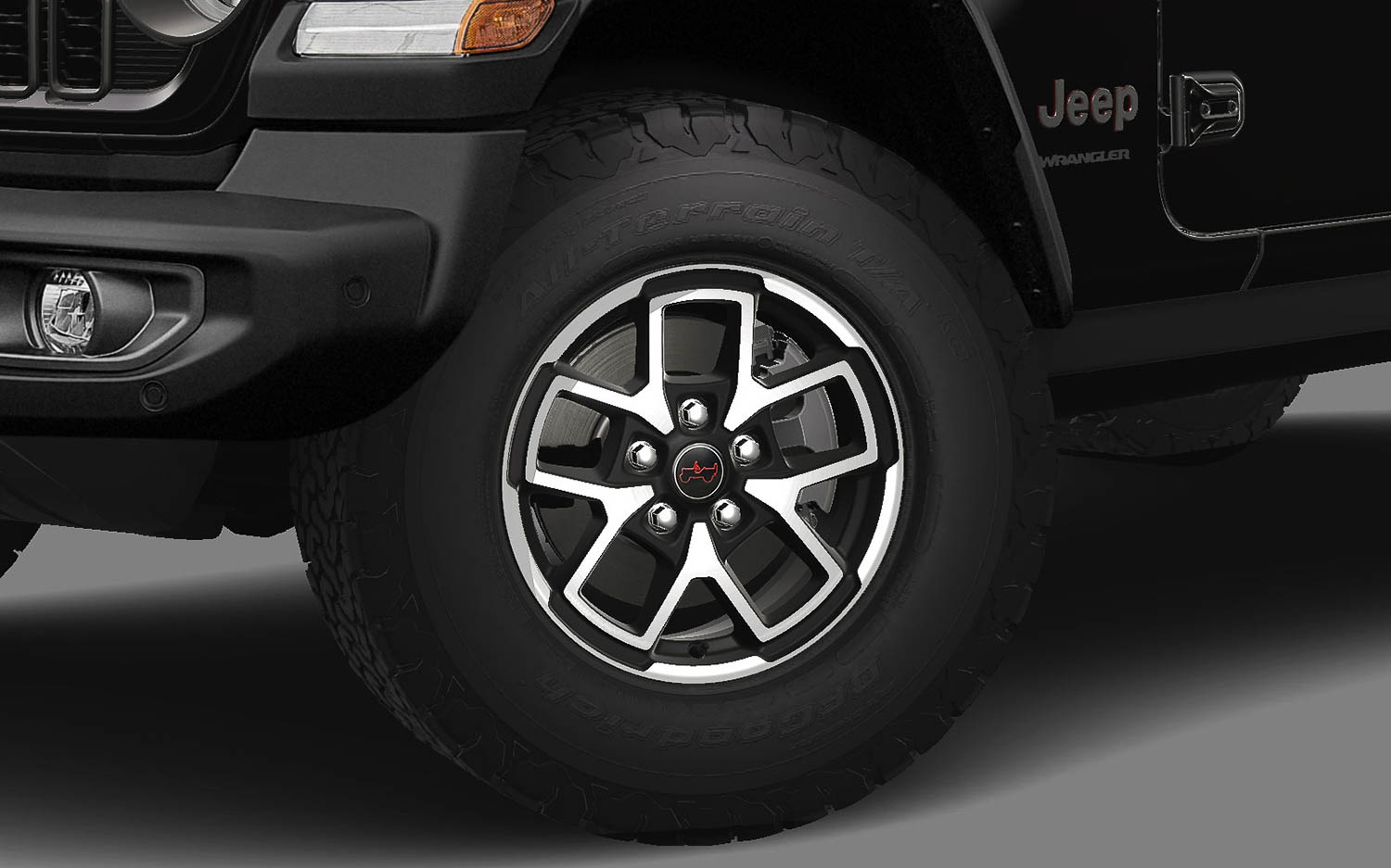 17インチアルミホイール、ロックレール、フリーダムトップ3ピースモジュラーハードトップ（ブラック）、LEDテールランプなどを標準装備