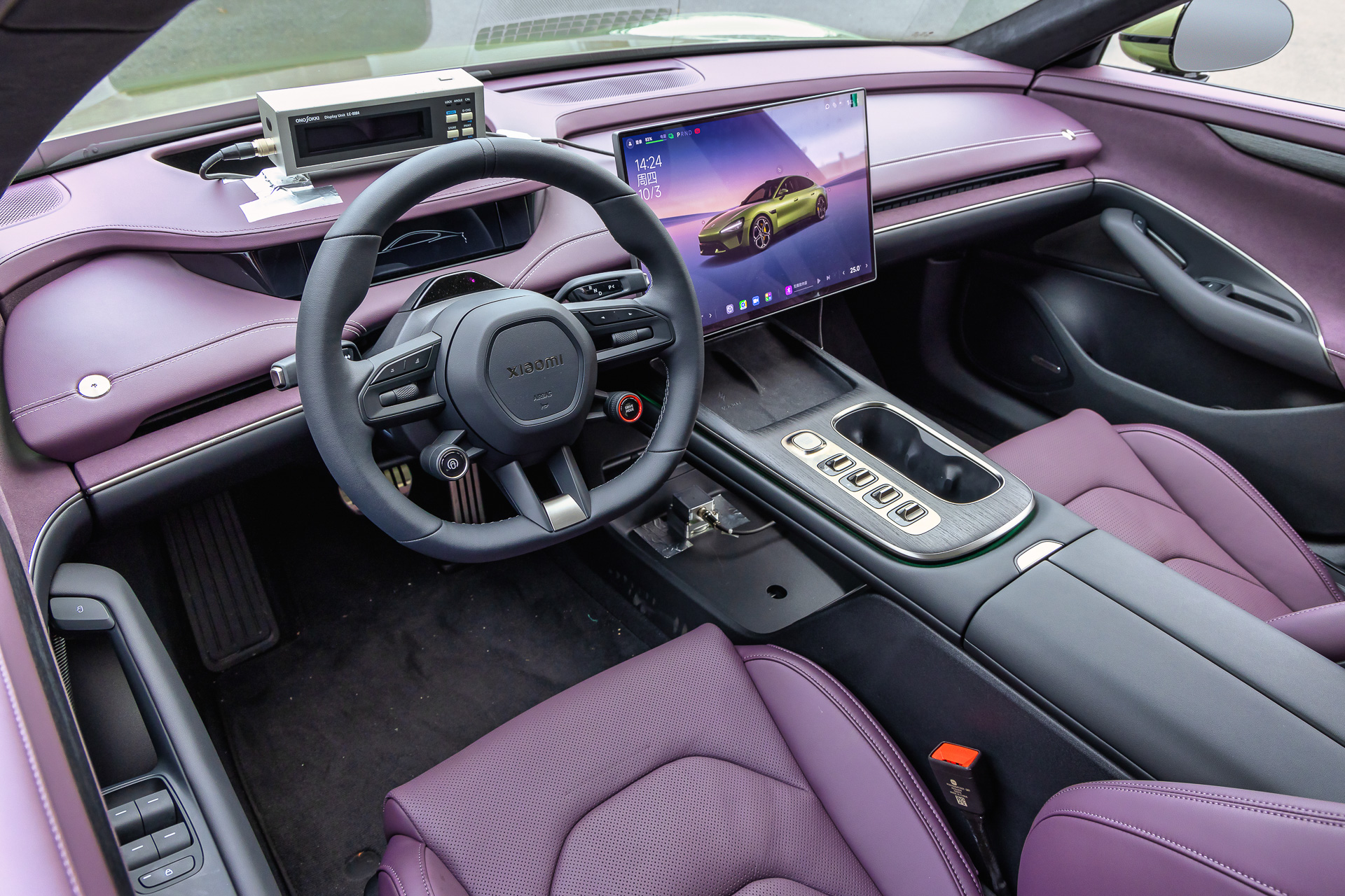 SU7 Maxのインテリア。想像以上の質感の高さにおどろいた