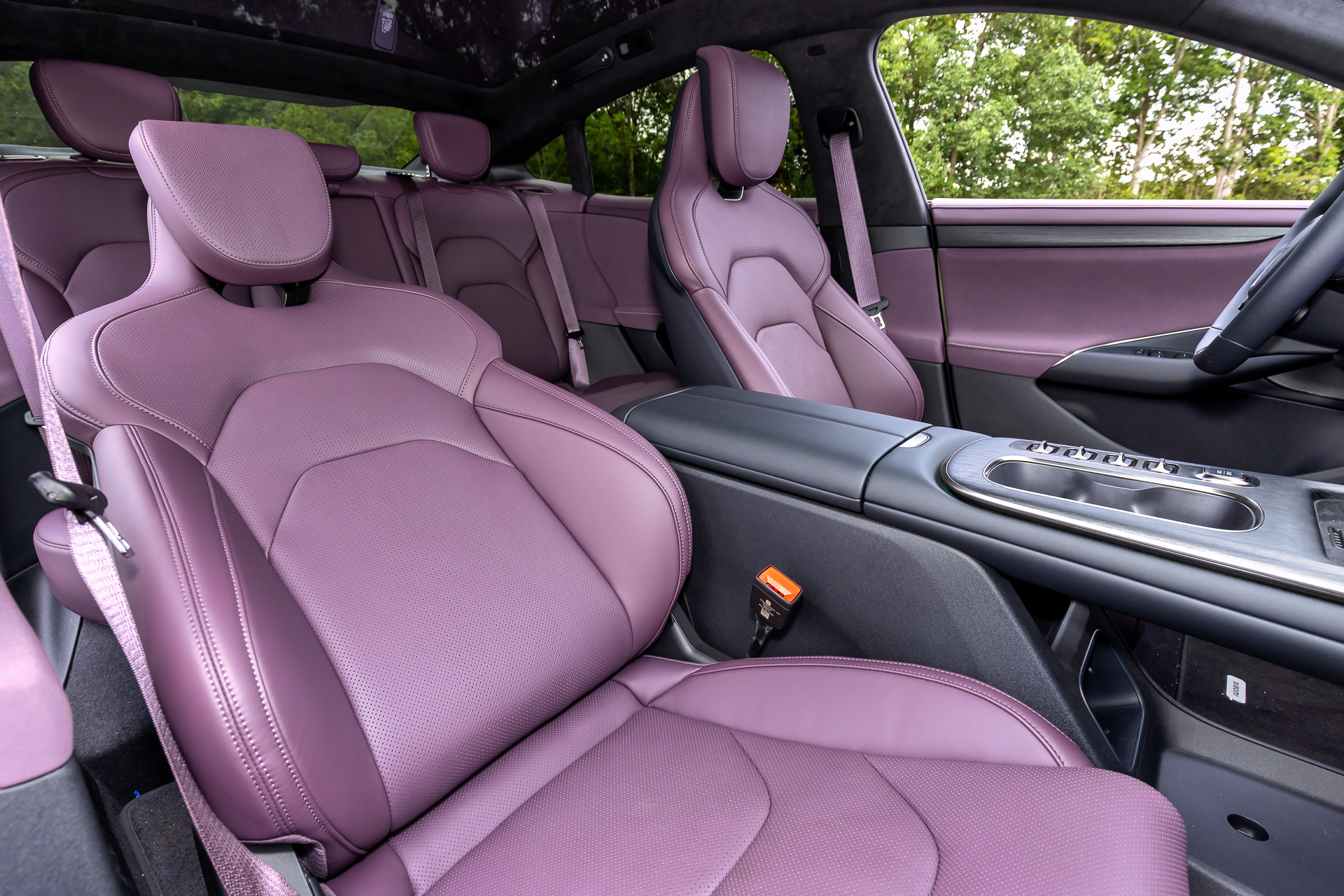 SU7 Maxのインテリア。想像以上の質感の高さにおどろいた