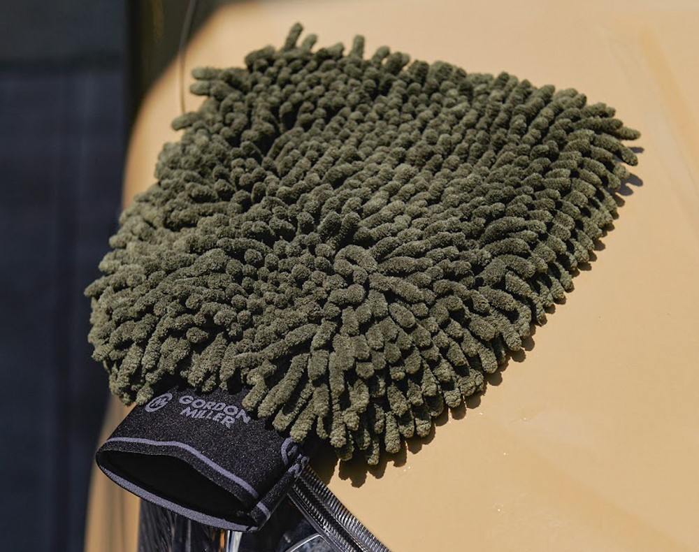 高密度長毛/マイクロファイバー洗浄スポンジL（900円）