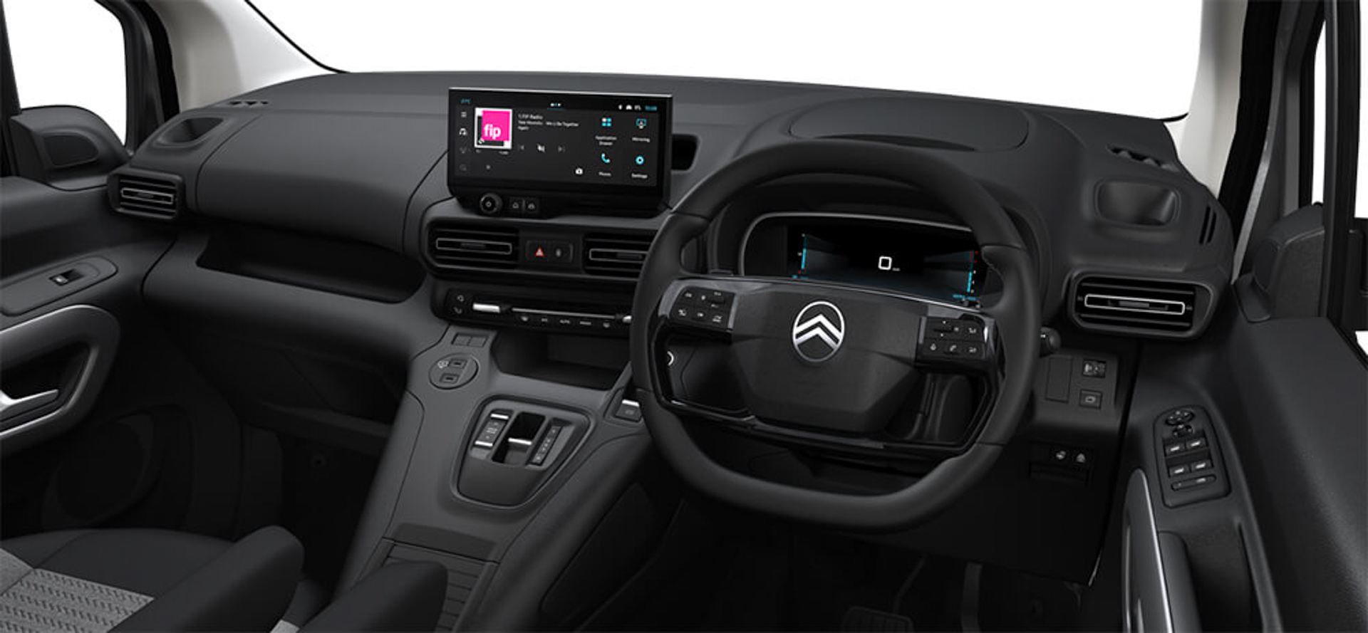 新型ベルランゴのインテリア