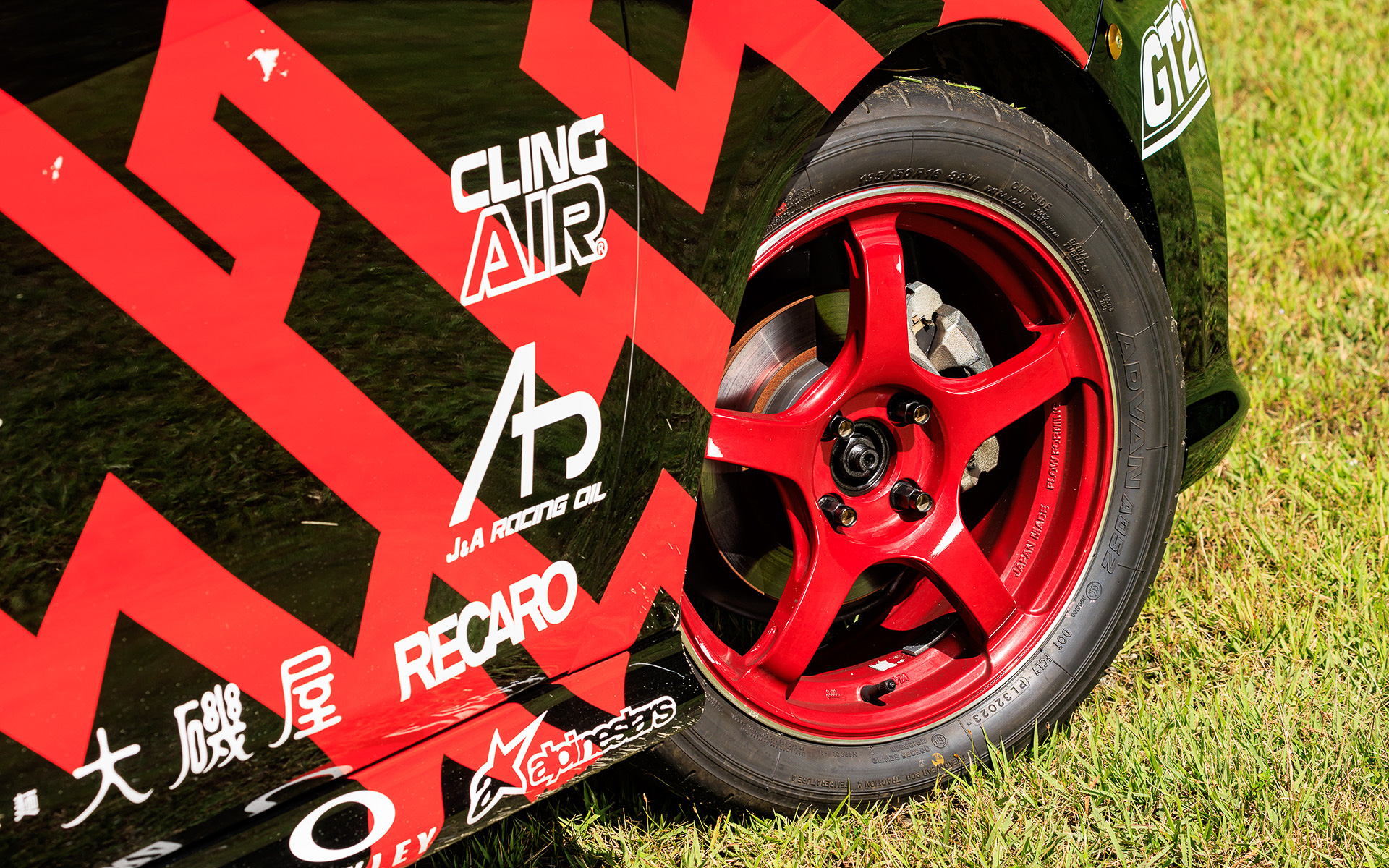 全日本ラリー用にチューンされたヤリス CVT仕様の清水車