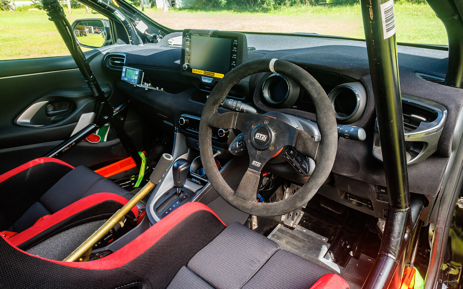 ヤリス CVT仕様の室内