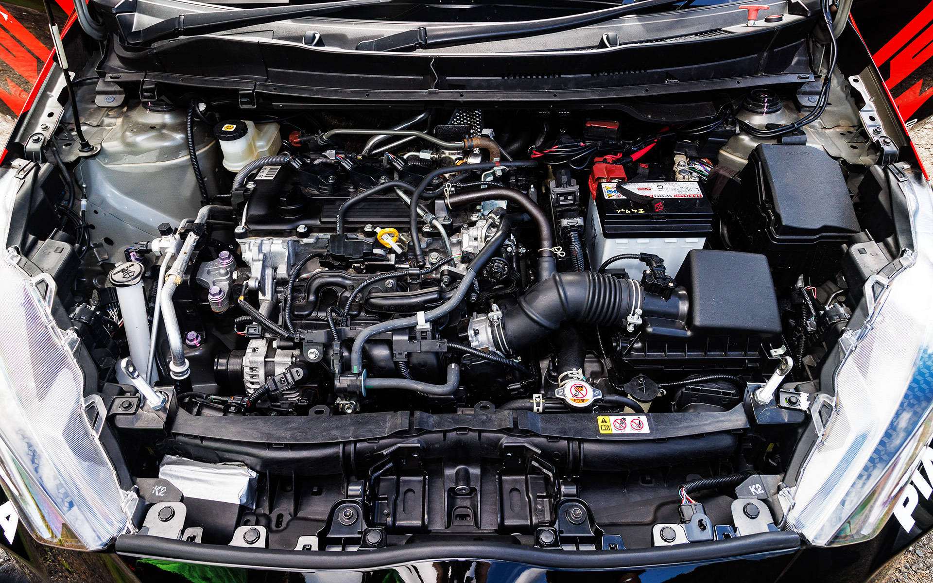 競技仕様だがエンジンはノーマル