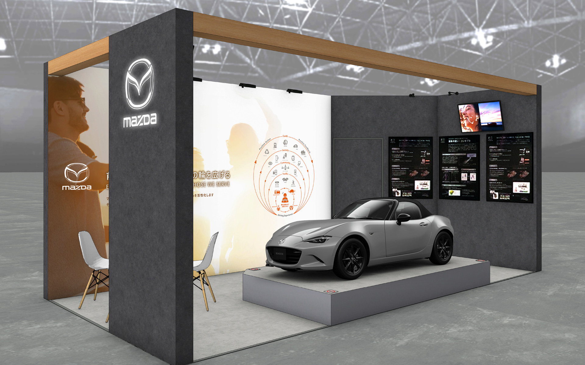 「JAPAN MOBILITY SHOW BIZWEEK 2024」 マツダブースイメージ