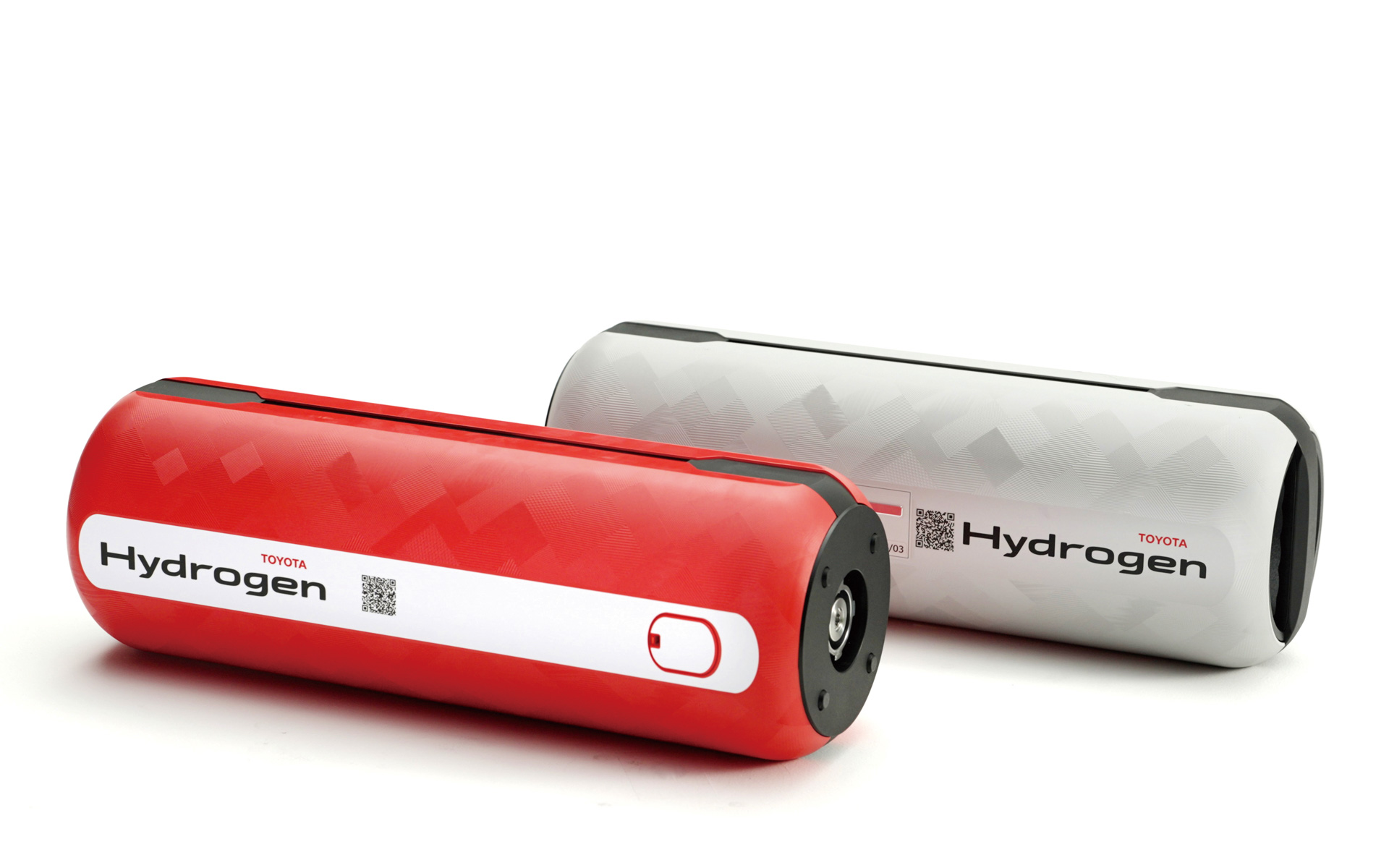 ポータブル水素カートリッジ フリースペースラベル付き