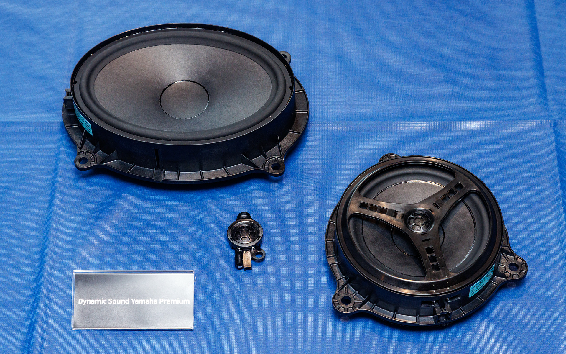 P、G、Mグレードに標準となるDynamic Sound Yamaha Premiumのスピーカー