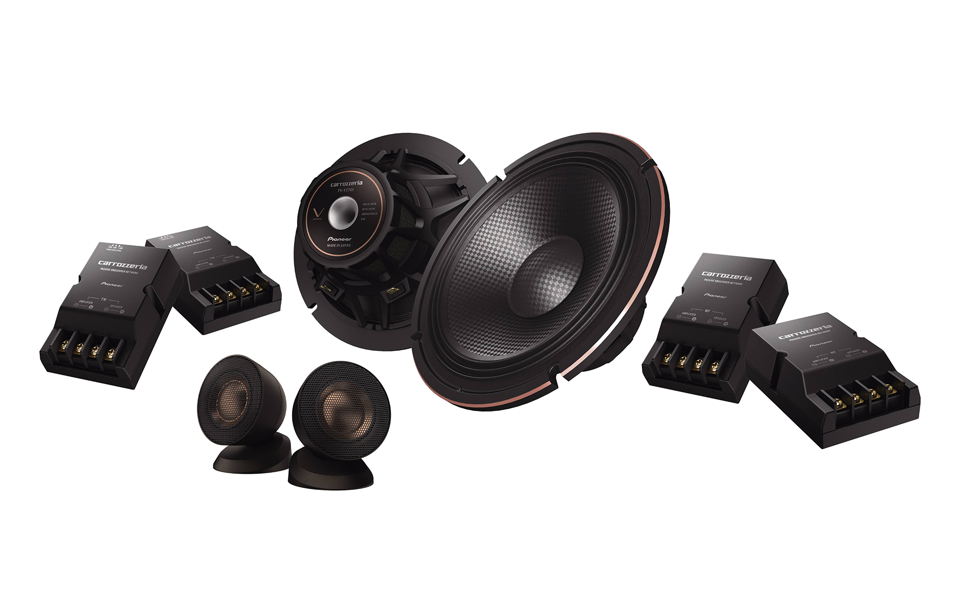 カスタムフィットスピーカー「Vシリーズ」の「TS-V174S」