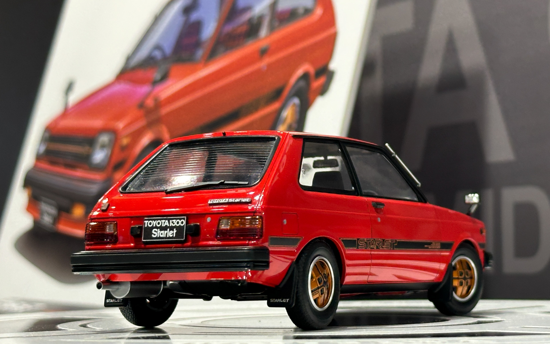 トヨタ スターレット KP61 S（3ドア）中期型（1980）