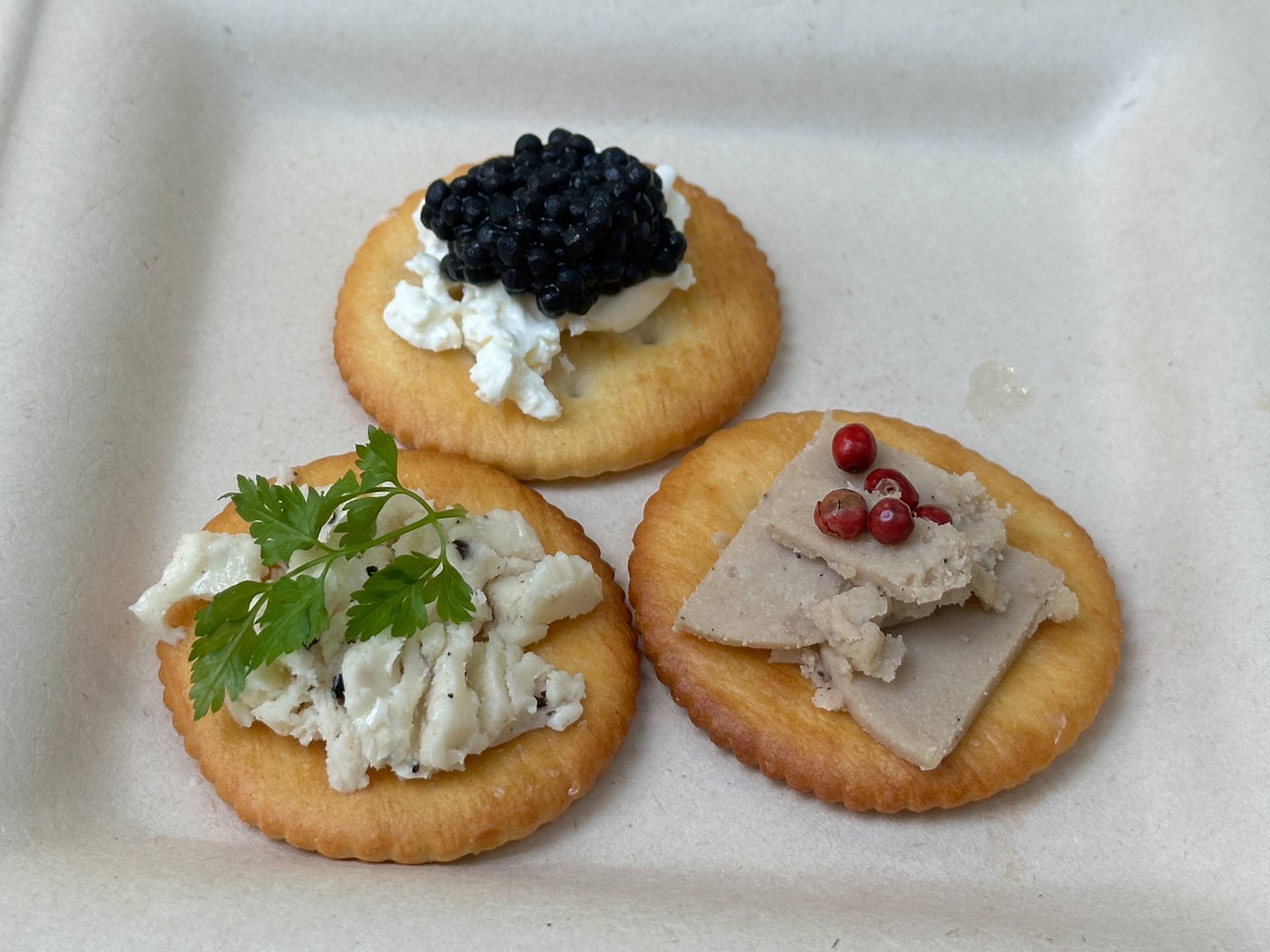 屋外のキッチンカーではGXに取り組むフードを食べられる