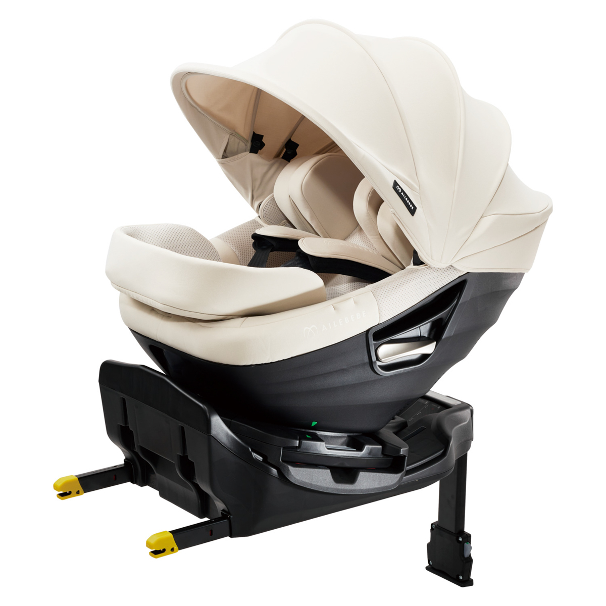 オフホワイト後ろ向状態