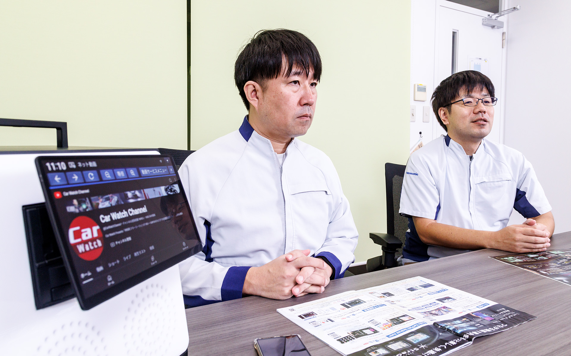 横浜市都筑区のパナソニック オートモーティブシステムズにおじゃましてきました