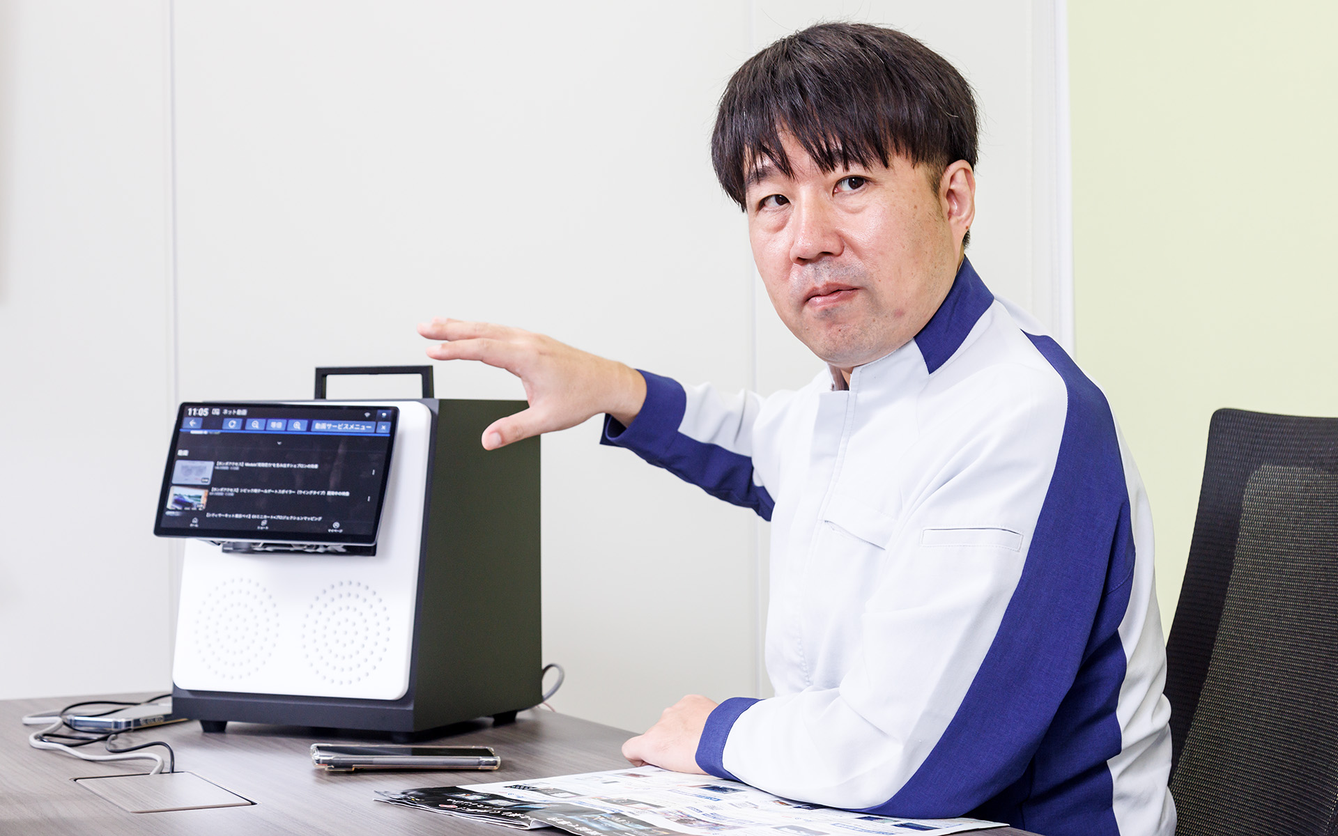 パナソニック オートモーティブシステムズ株式会社　コネクテッドモビリティプロダクツ開発センター　プロダクトマネジメント部の濱田裕司さん