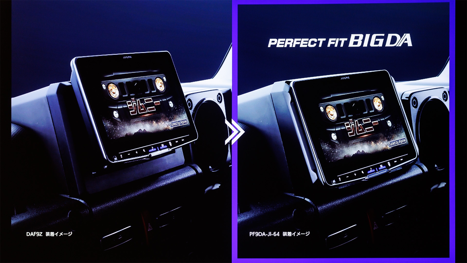 パーフェクトフィットを設定