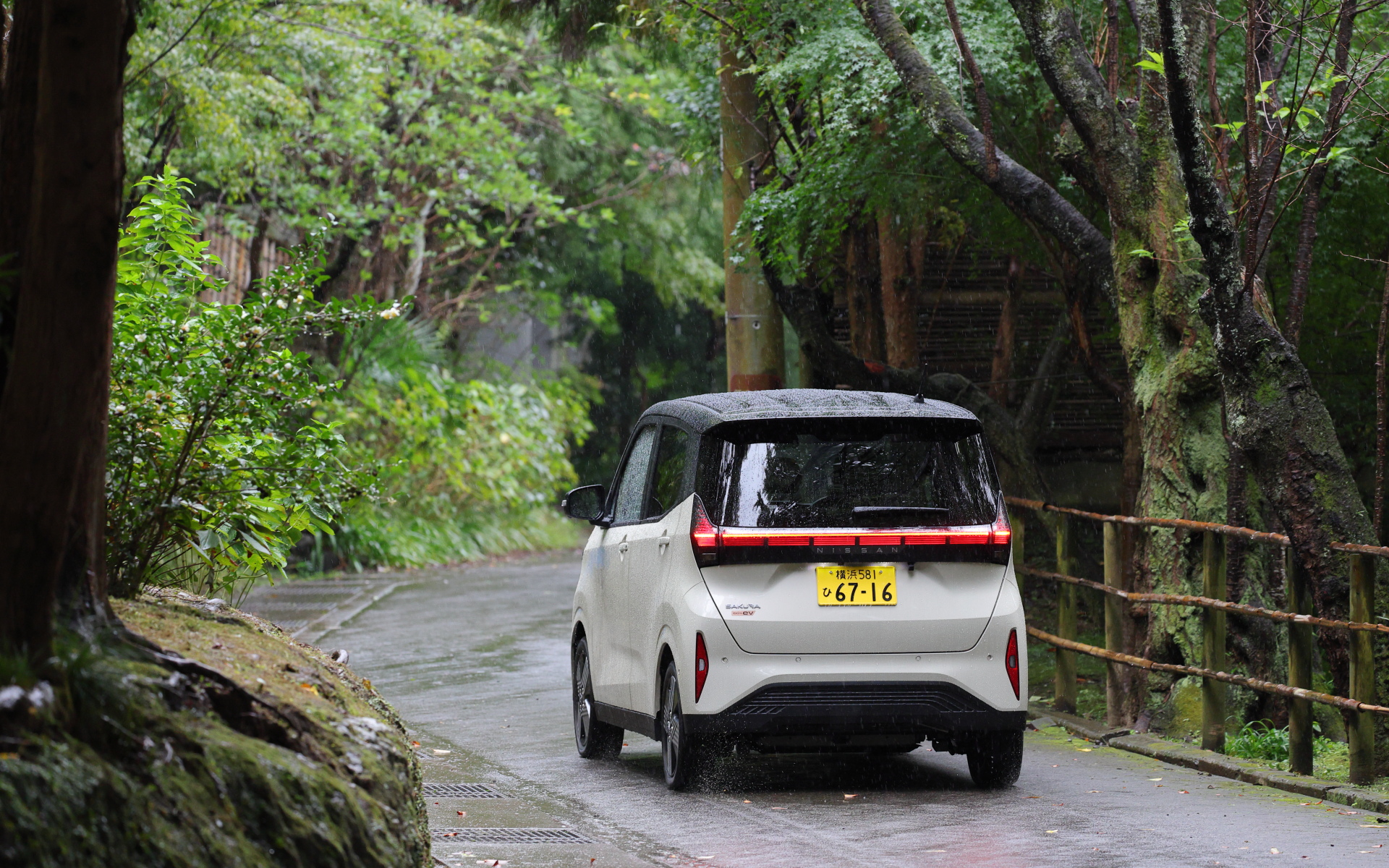 低速トルクが太いから細い上り坂でもスイスイ走れました