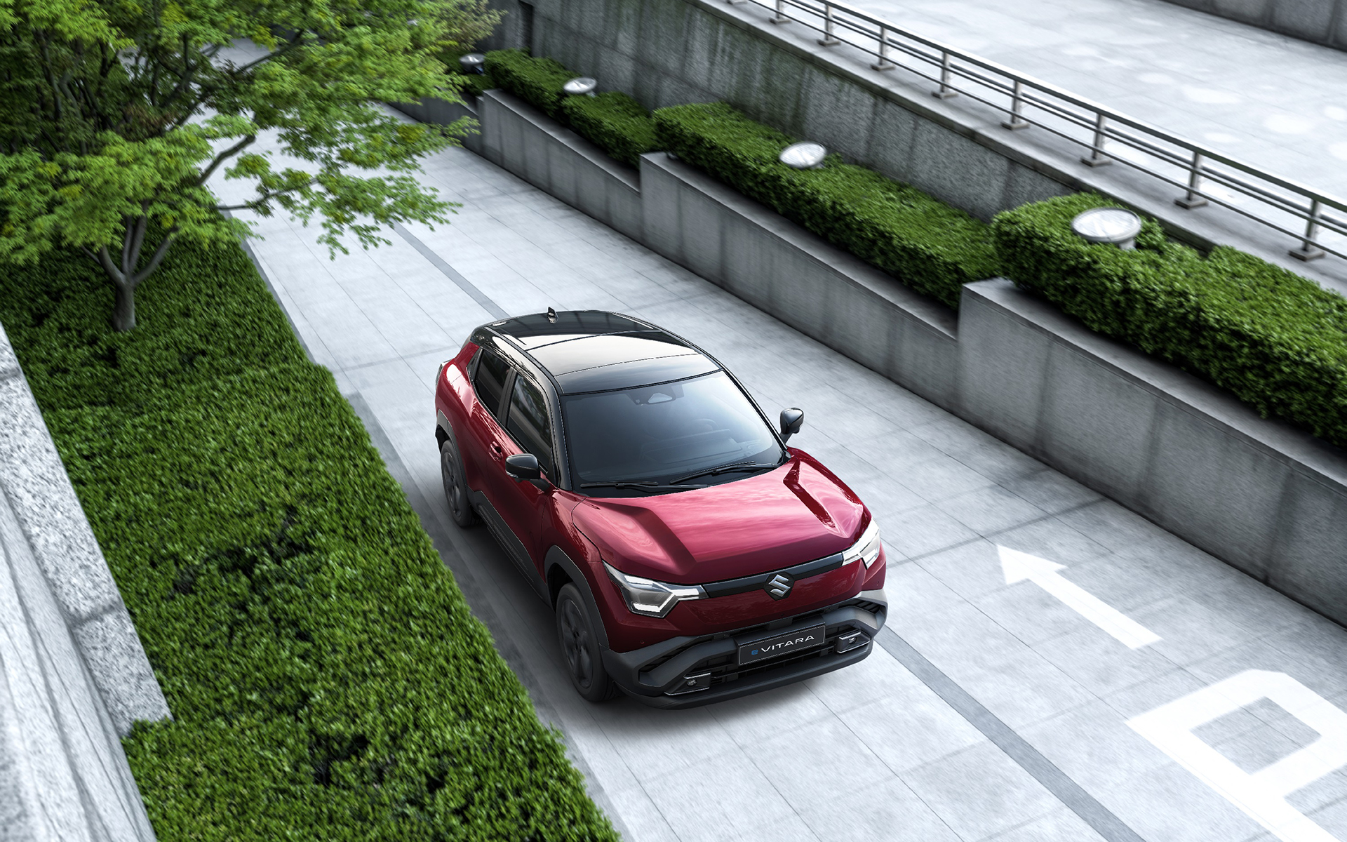 e VITARAのボディサイズは4275×1800×1635mm（全長×全幅×全高）、ホイールベースは2700mm