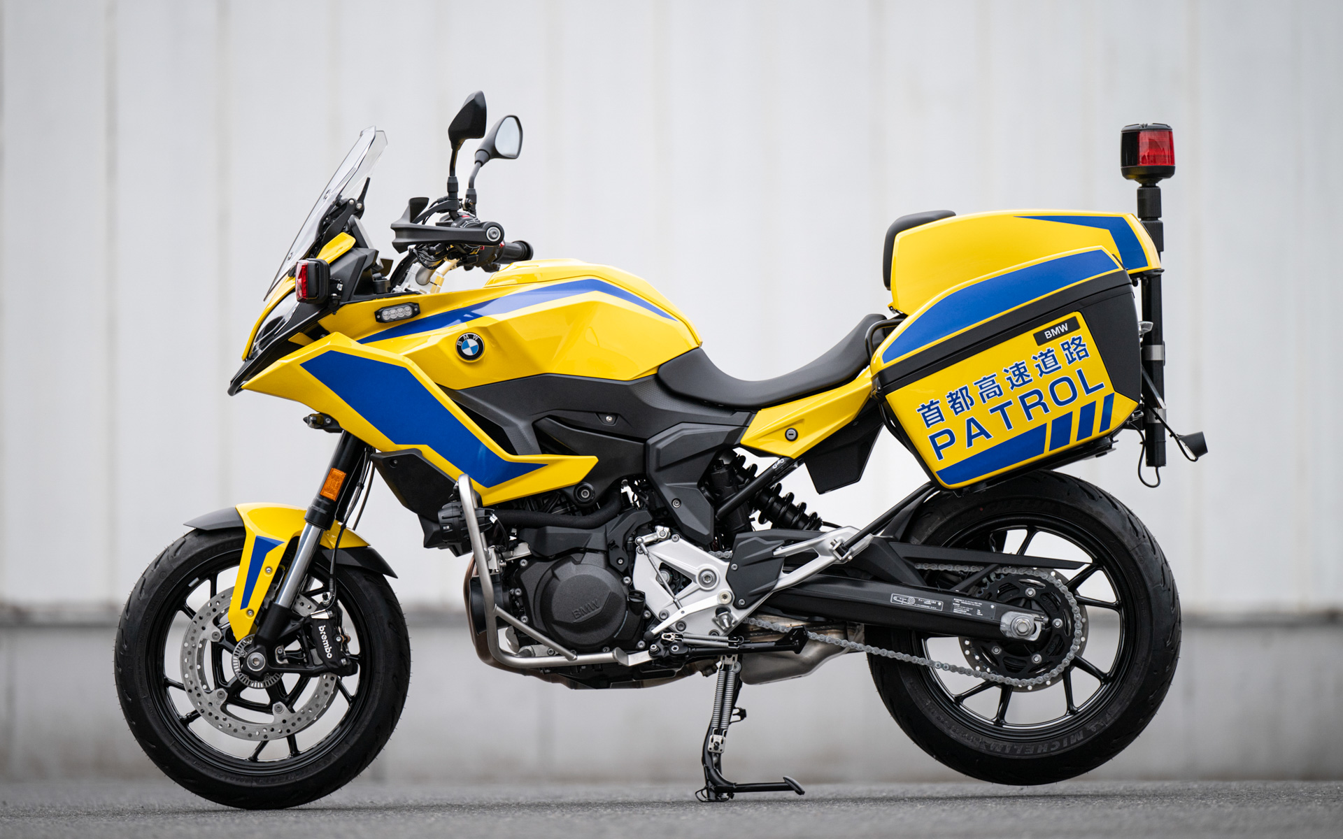 首都高速道路バイク隊の新型車両「F900XR POLICE仕様」