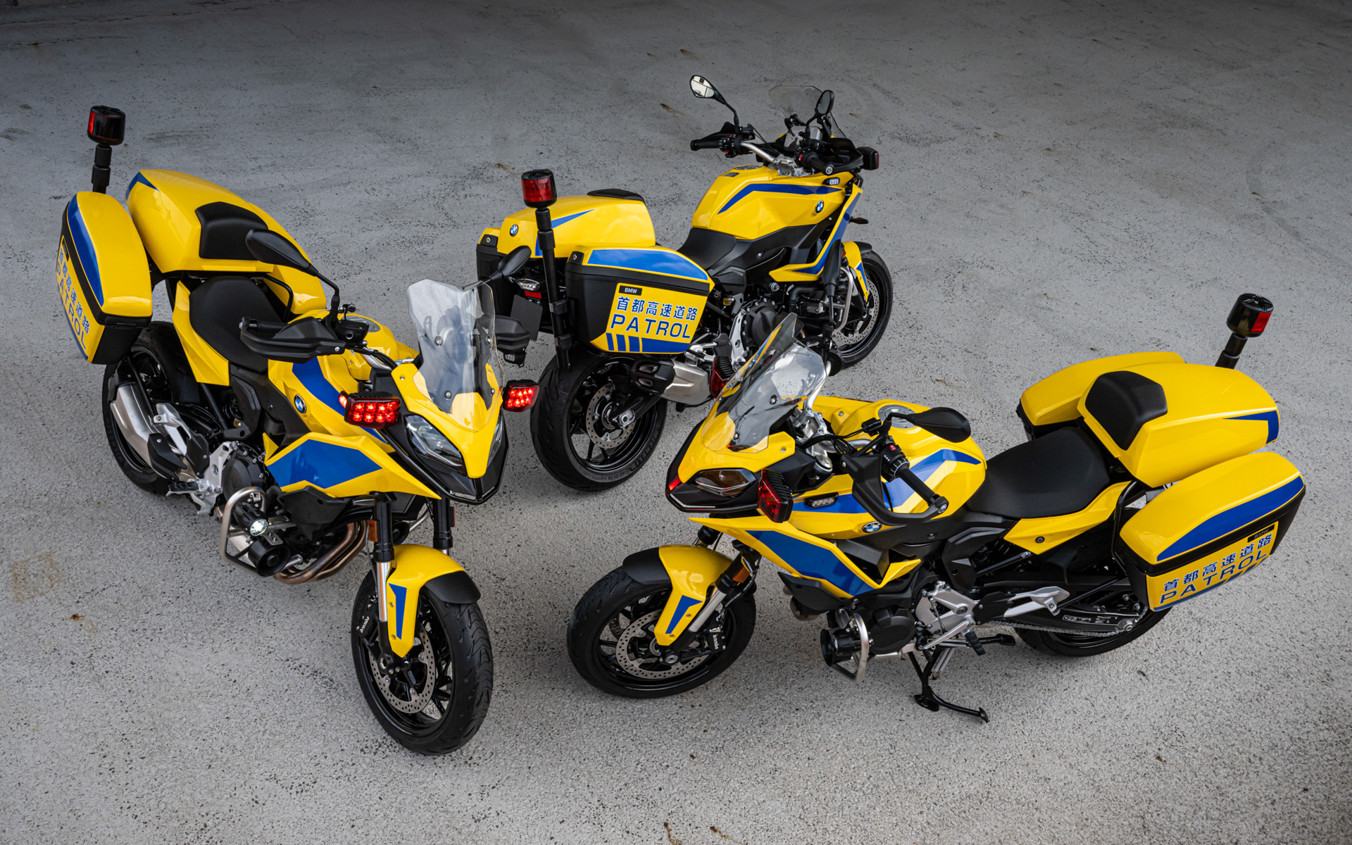 首都高速道路バイク隊の新型車両「F900XR POLICE仕様」