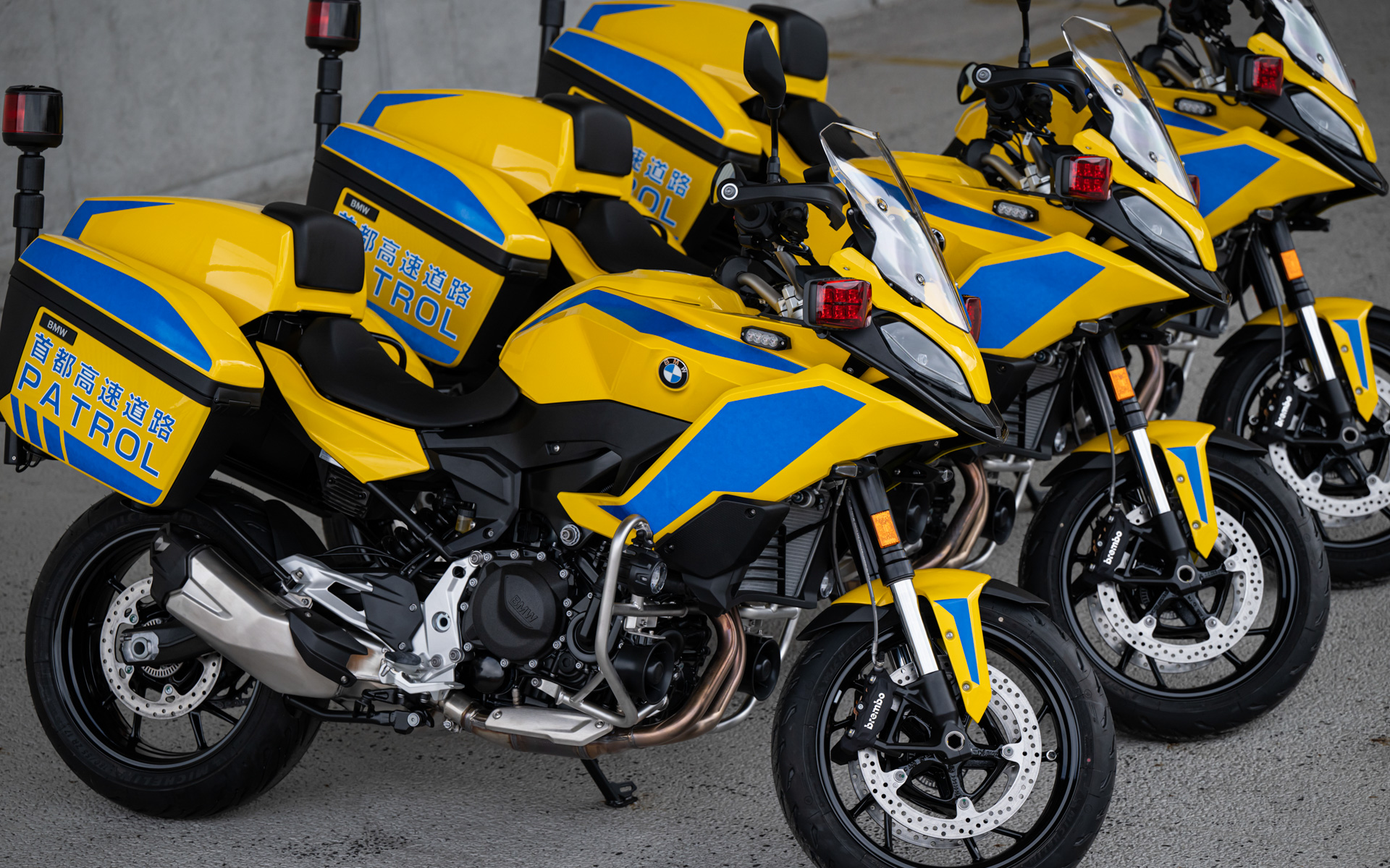 首都高速道路バイク隊の新型車両「F900XR POLICE仕様」