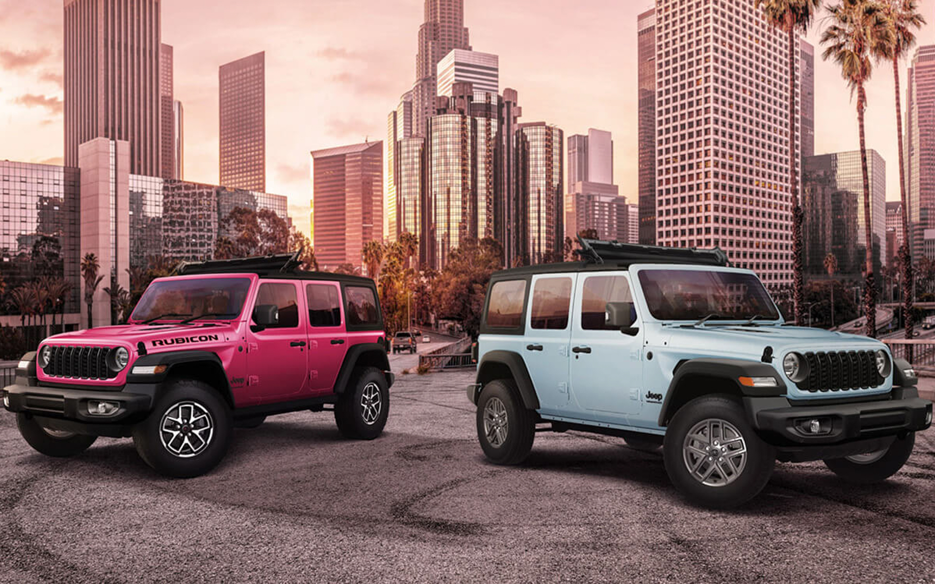 ラングラー リミテッドエディション with Sunrider Flip Top for Hardtop