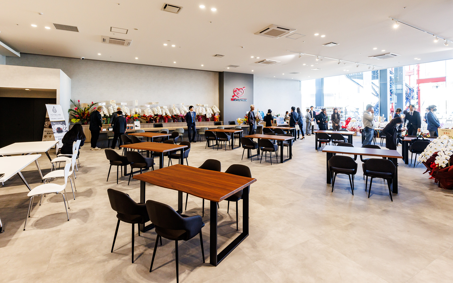 広大なくつろぎスペース