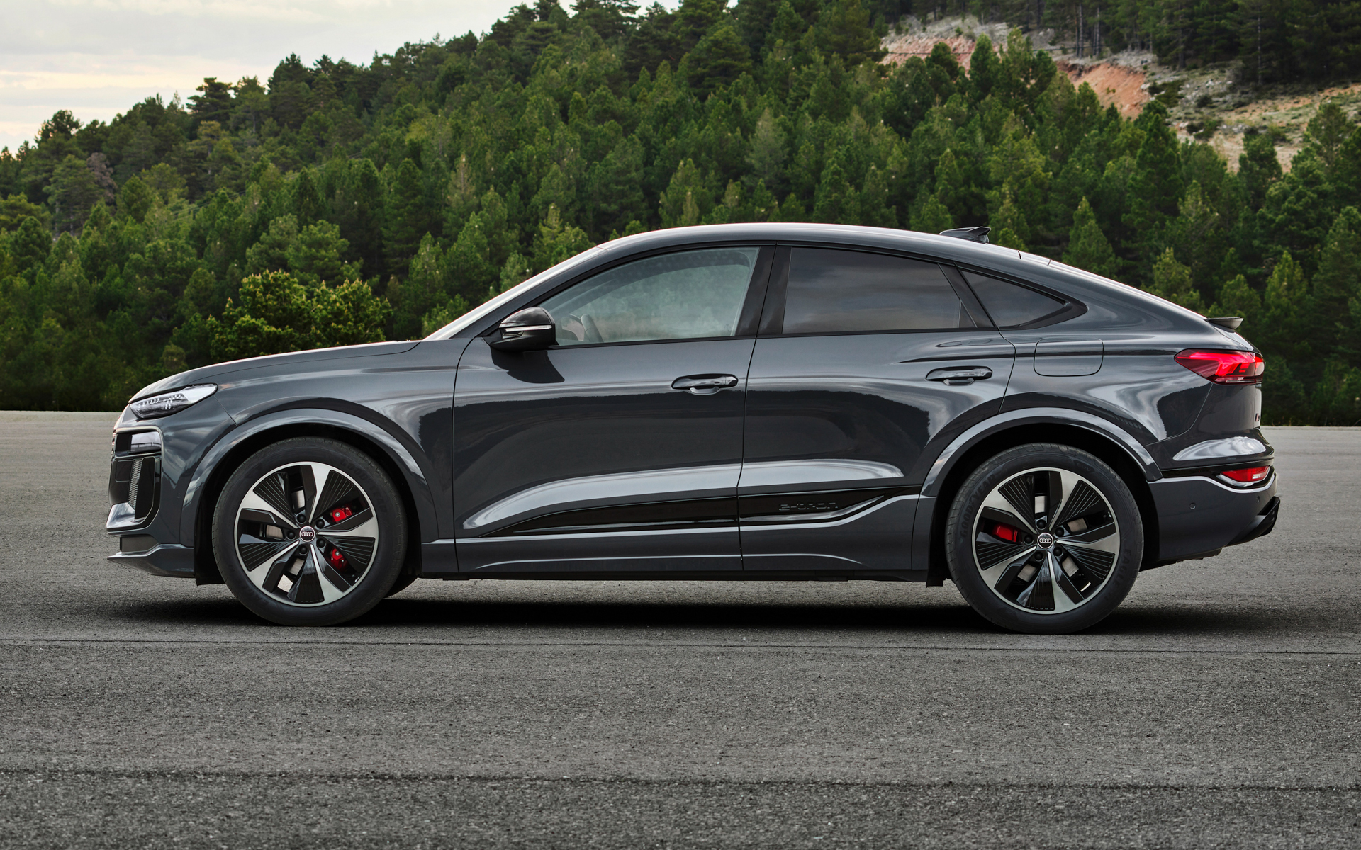 スポーツバックはリアが絞り込まれ、スポーティなデザイン