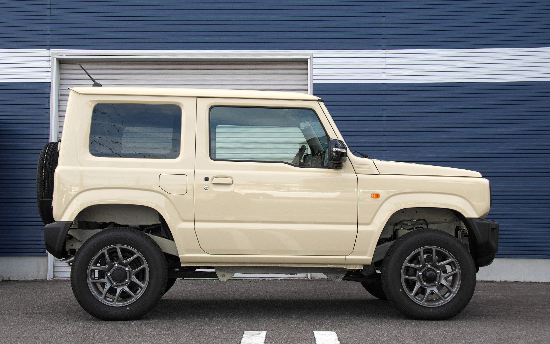 30mmほど車高アップしているジムニーでもMCBの効果を体験してみた