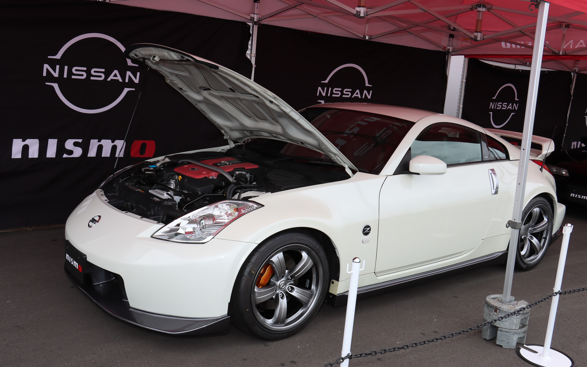 NISMOの誕生40周年を記念して展示された「フェアレディZ Version NISMO Type 380RS」