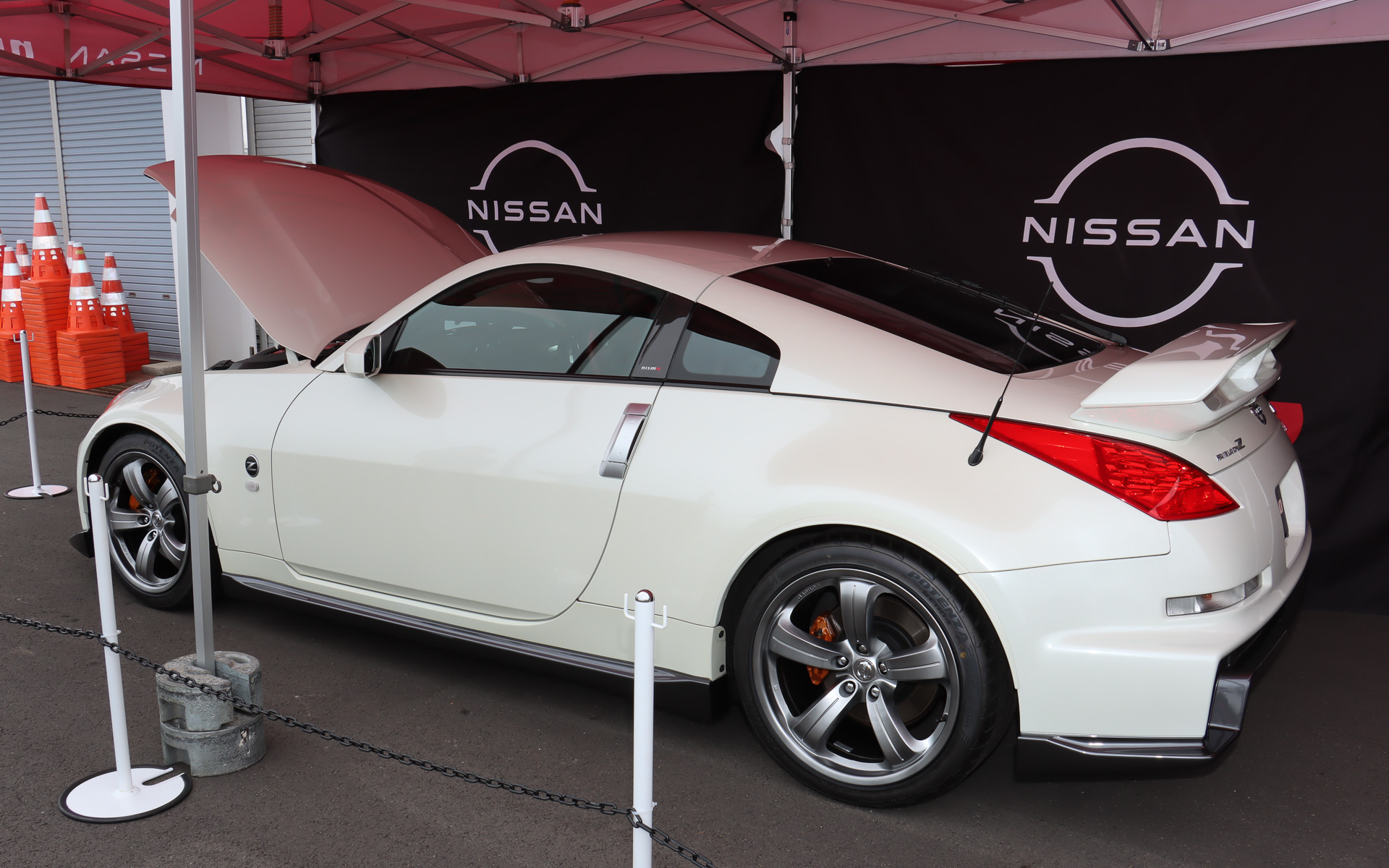 NISMOの誕生40周年を記念して展示された「フェアレディZ Version NISMO Type 380RS」
