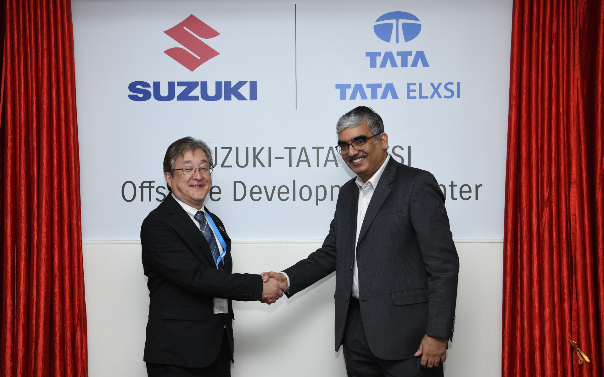 「SUZUKI-TATA ELXSI Offshore Development Center」開所式