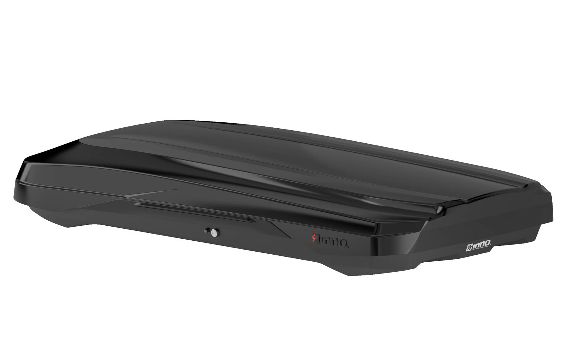 イノー ルーフボックス850（BRM850BK）。サイズは2050×980×320mm（全長×全幅×全高）で、容量は約400Lを確保。製品重量は22kg、最大積載量は75kg