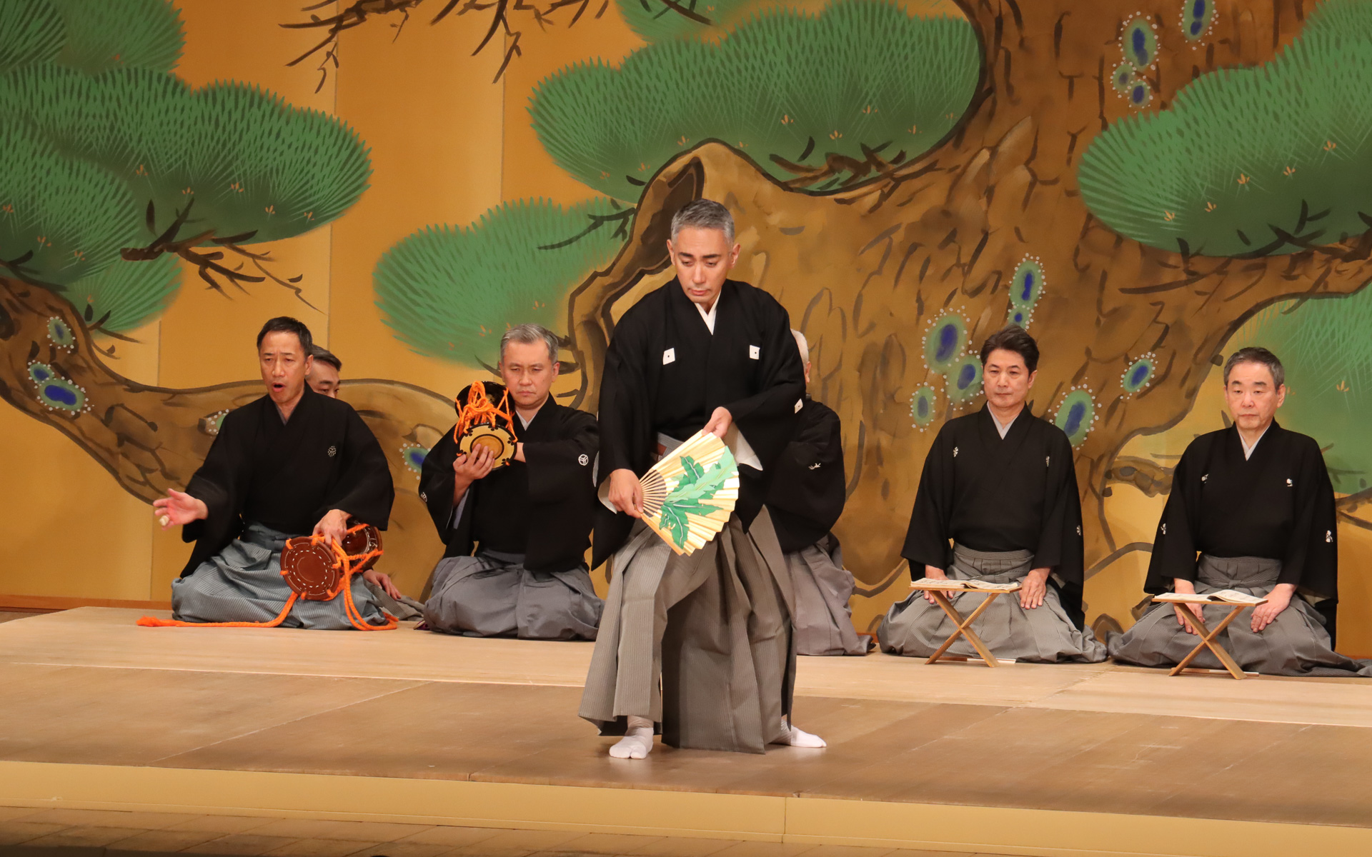 市川團十郎さんによる歌舞伎舞踊「延年之舞」