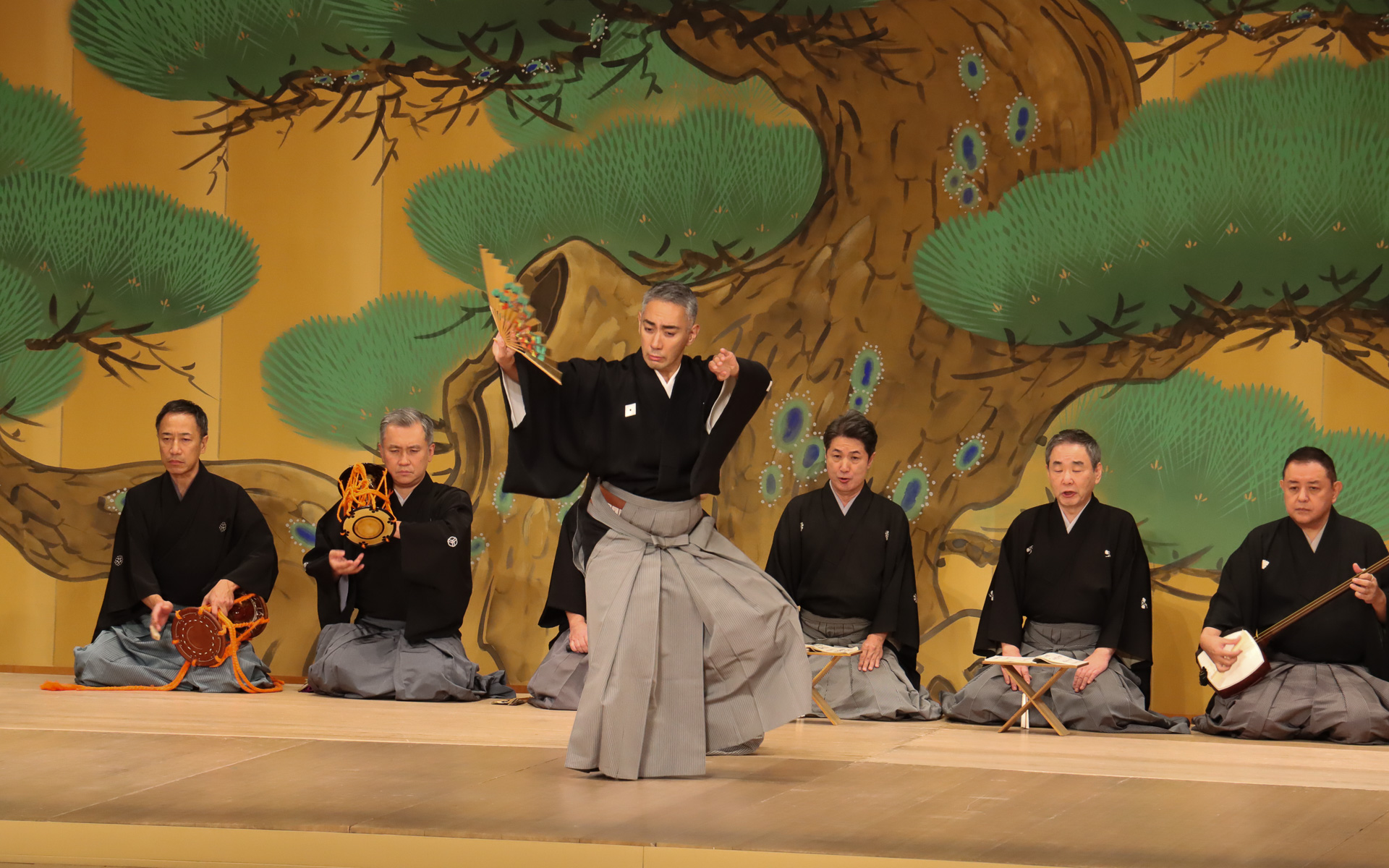 市川團十郎さんによる歌舞伎舞踊「延年之舞」