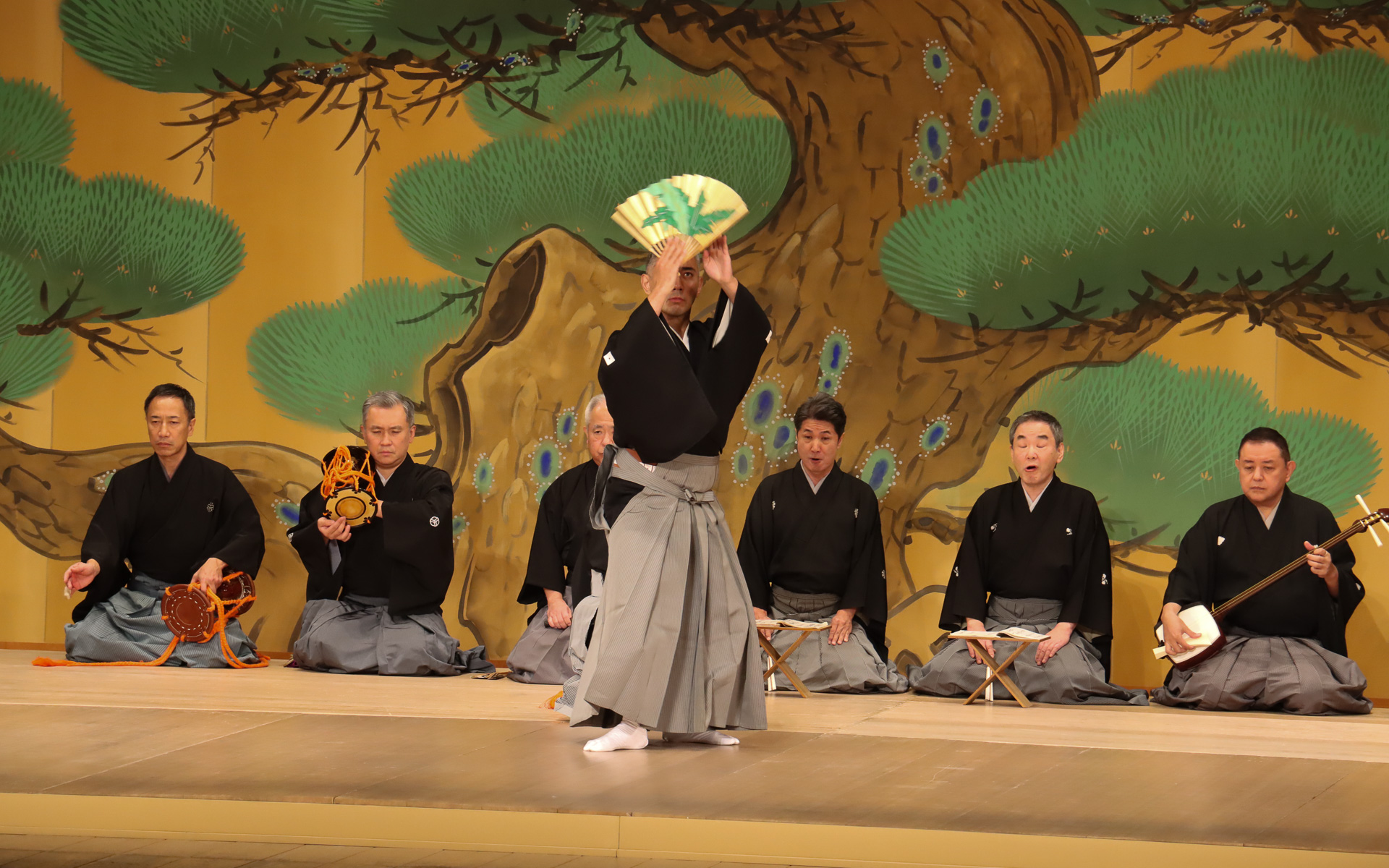 市川團十郎さんによる歌舞伎舞踊「延年之舞」