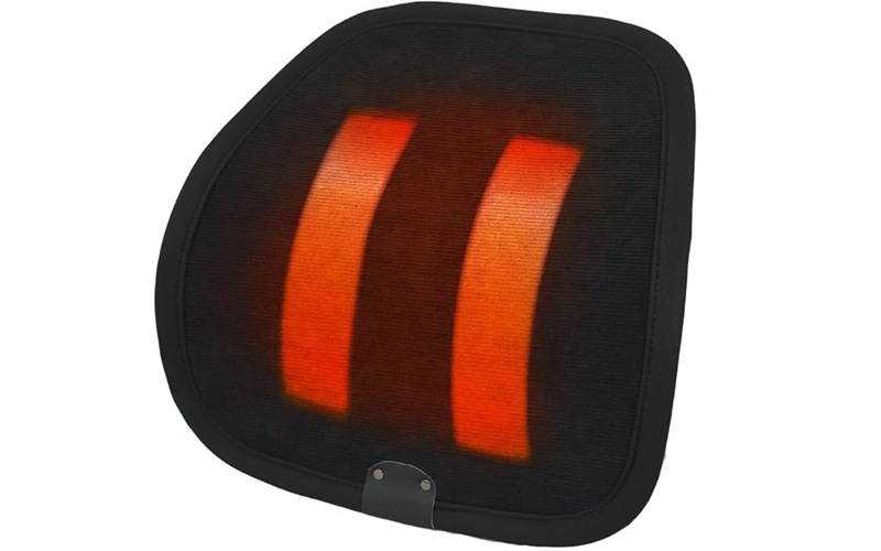 サンコーは、USBをつなぐだけで腰と背中をすぐに温めてくれる「じわっとあったか 薄型ランバーサポート」を発売した