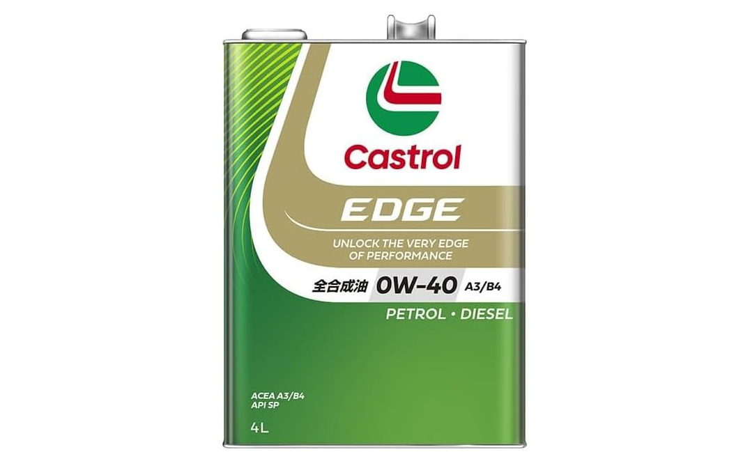 カストロール エンジンオイルEDGE 0W-40