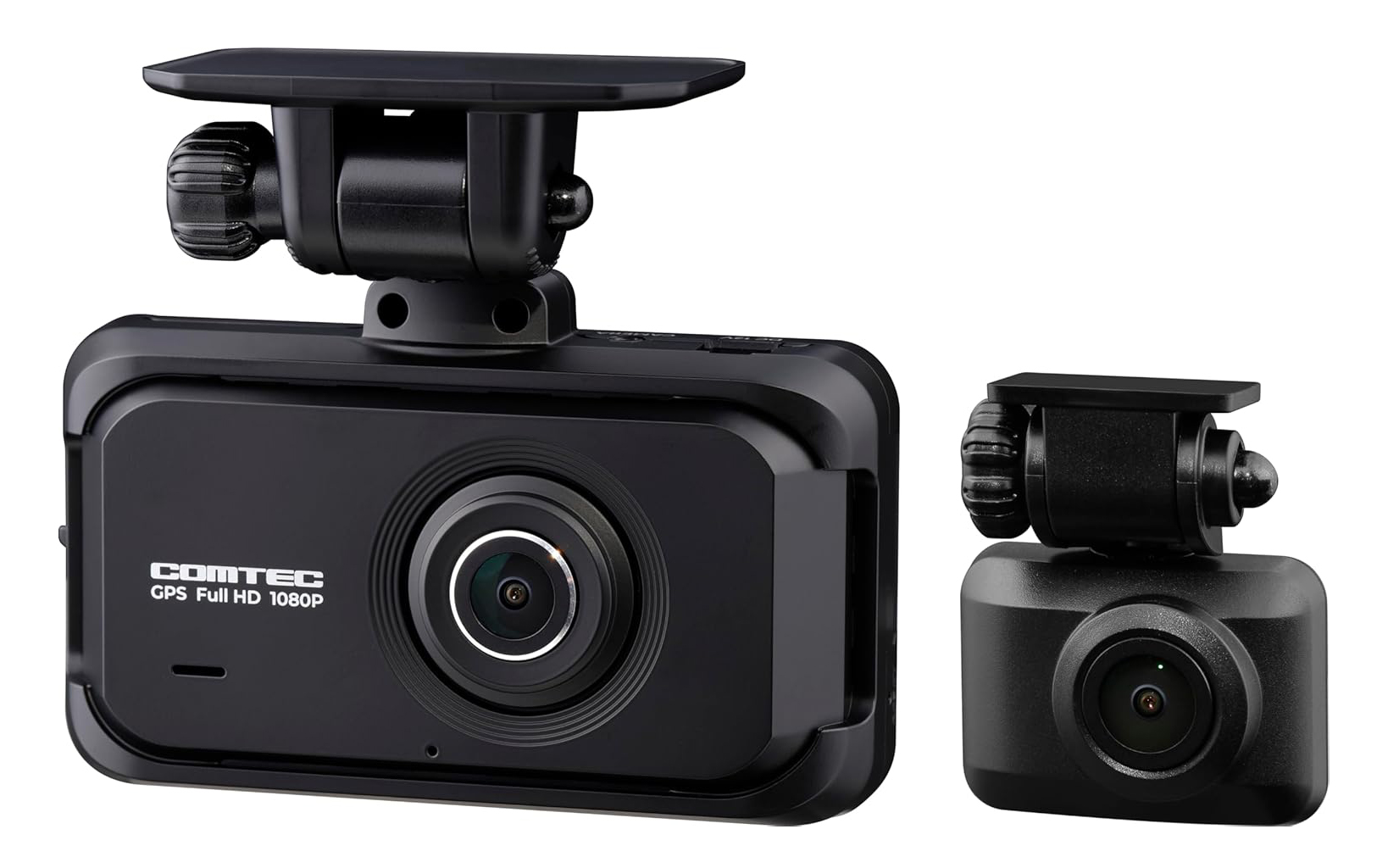 コムテックの前後2カメラドライブレコーダー「ZDR055」
