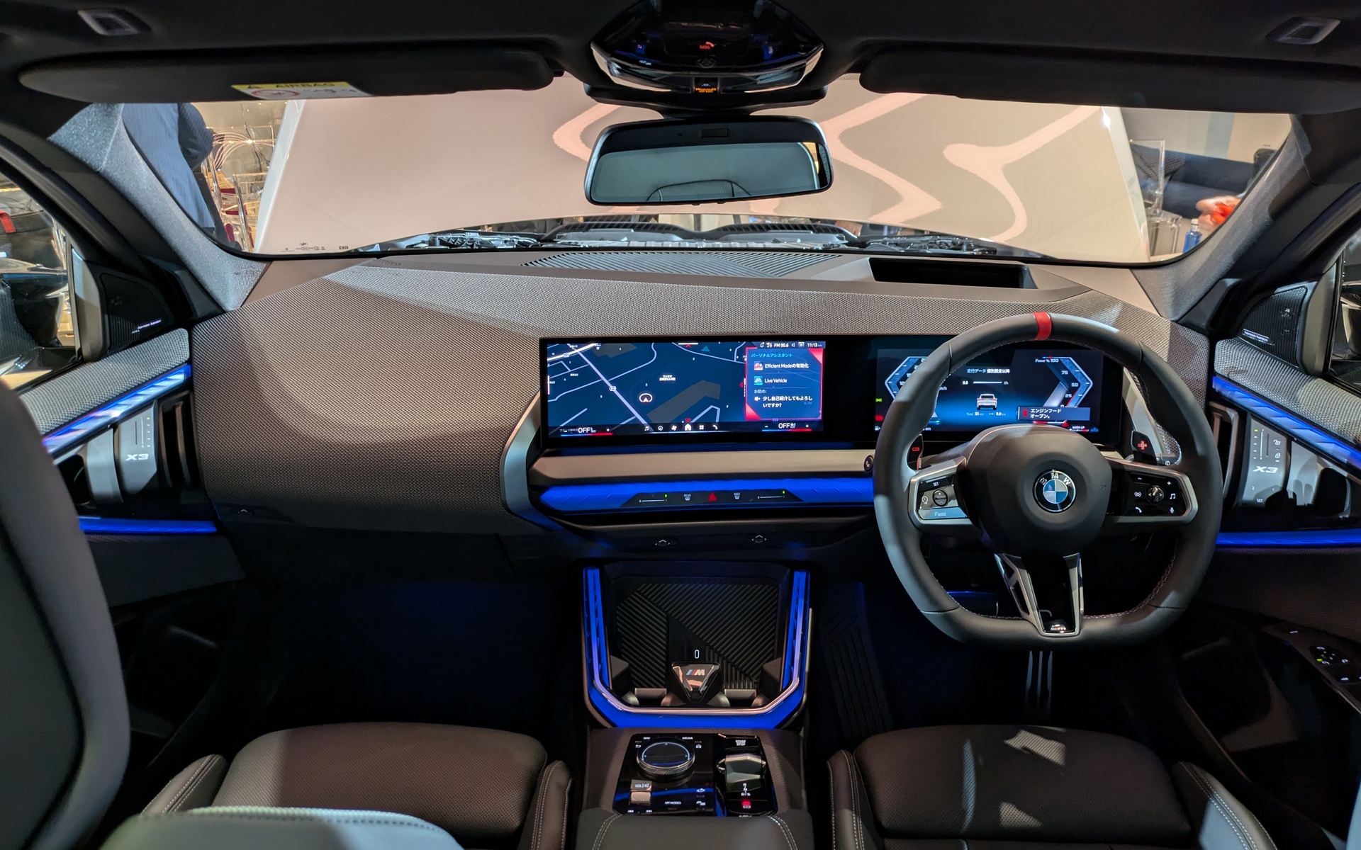 新型X3のインテリア
