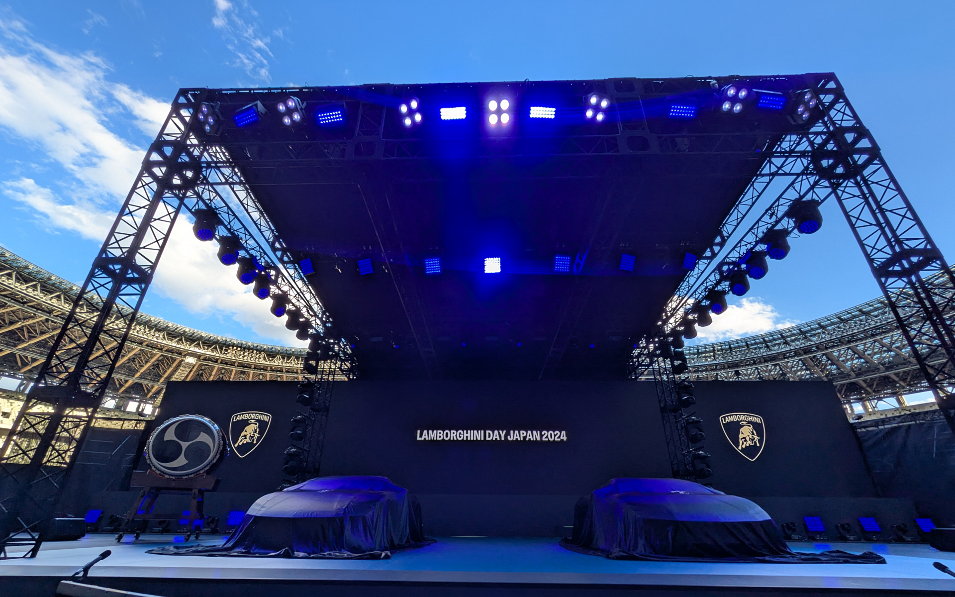 新型テメラリオのアンベールを含め、ランボルギーニのユーザーやファンに向けたイベント「LAMBORGHINI DAY JAPAN 2024」が国立競技場で開催された