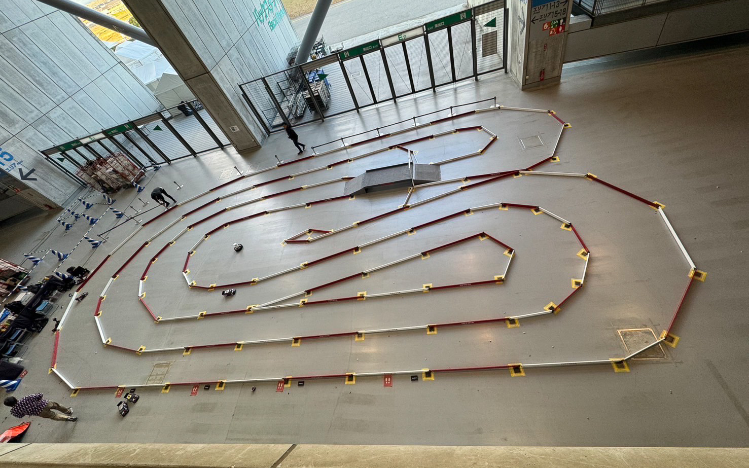 スーパースペシャルステージのコース全景