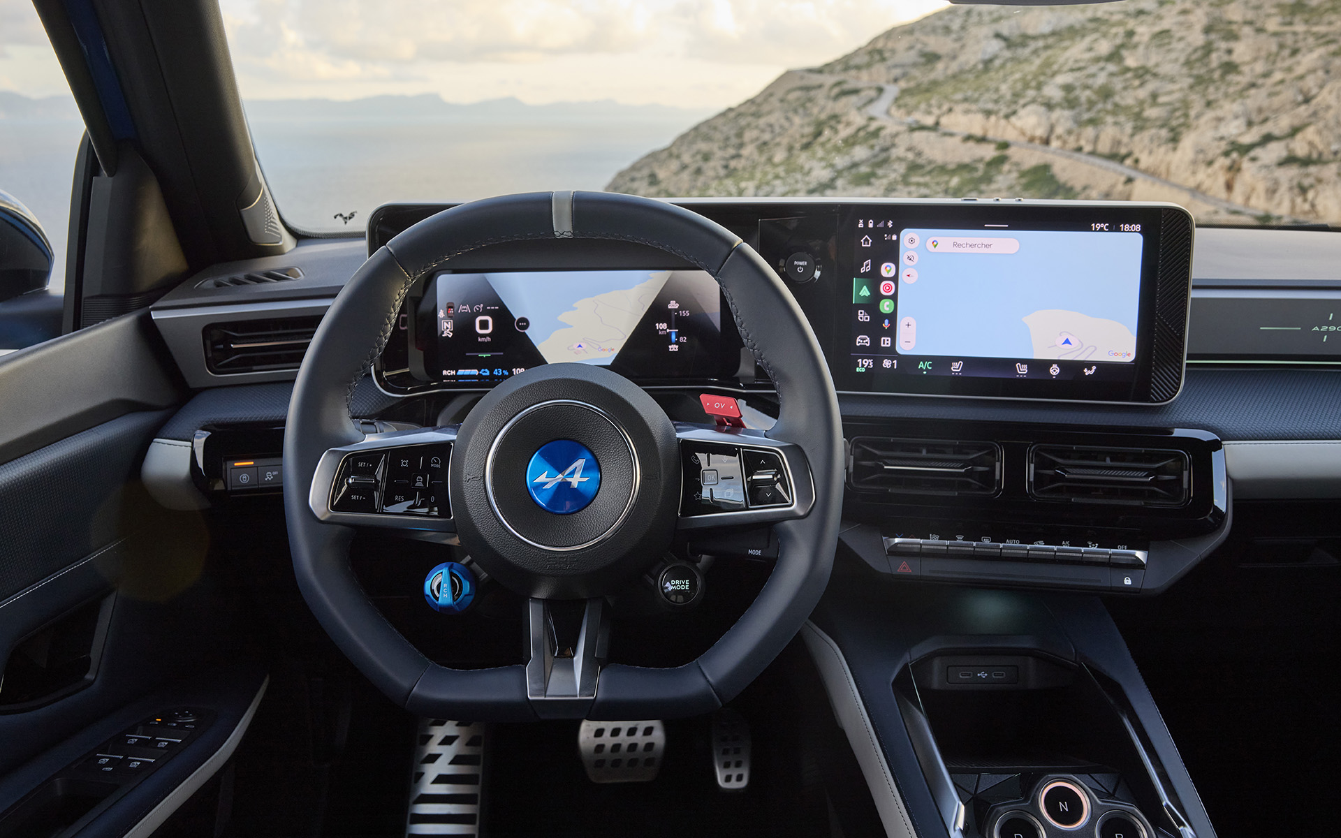 A290のインテリア