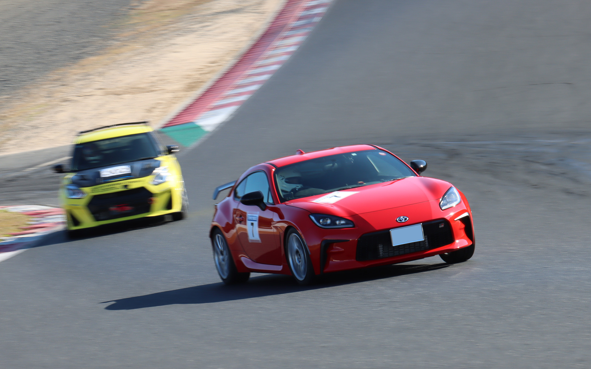 Aクラス参加者によるコース走行