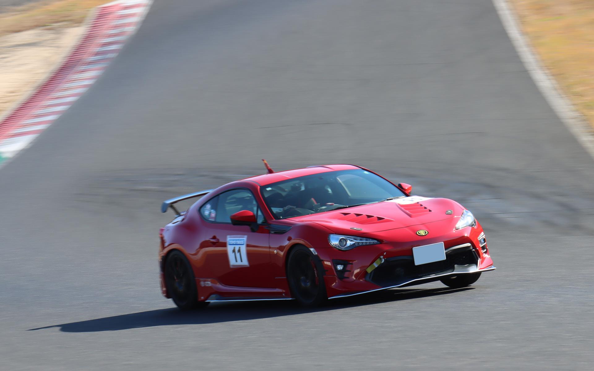 Aクラス参加者によるコース走行