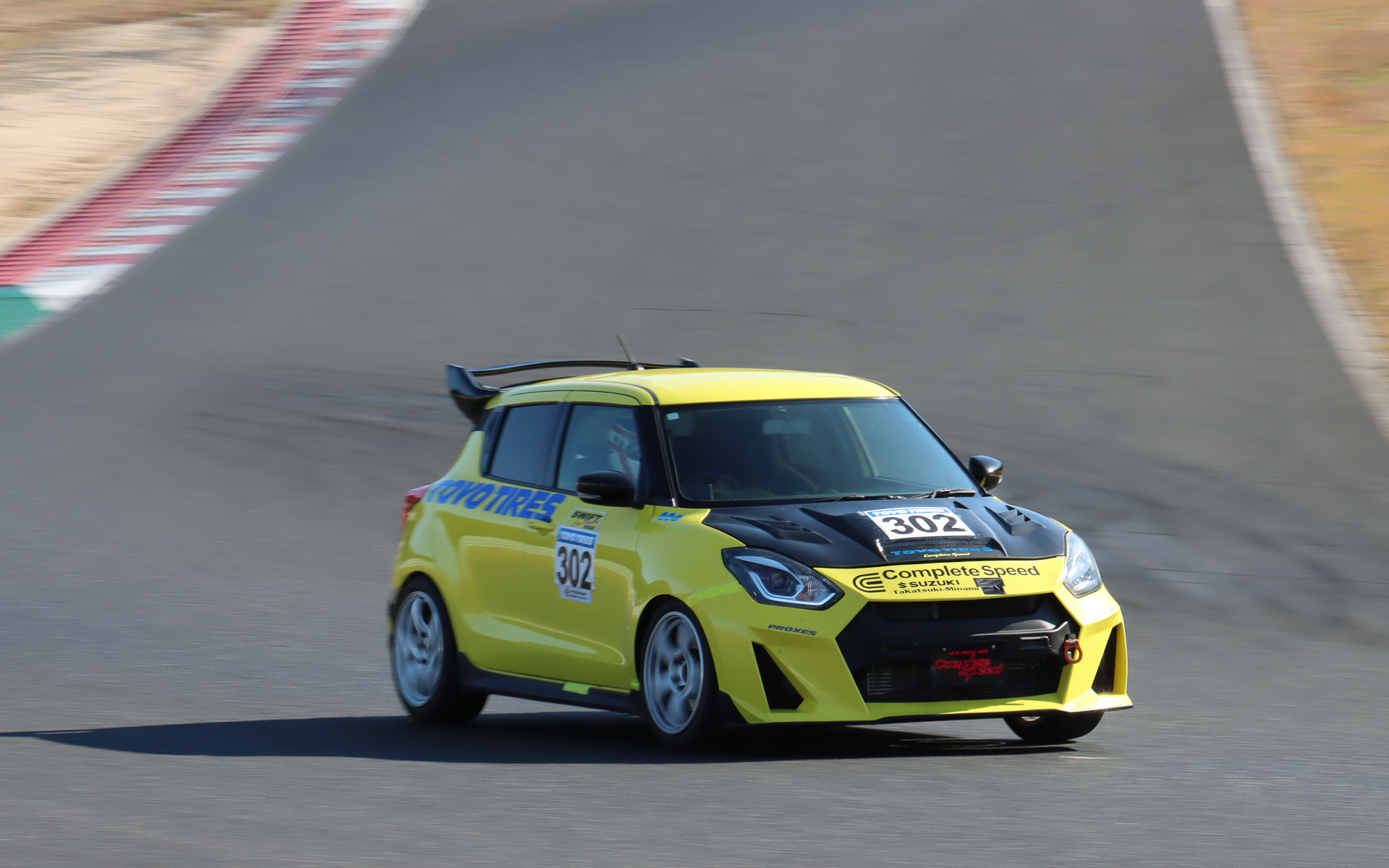 Aクラス参加者によるコース走行