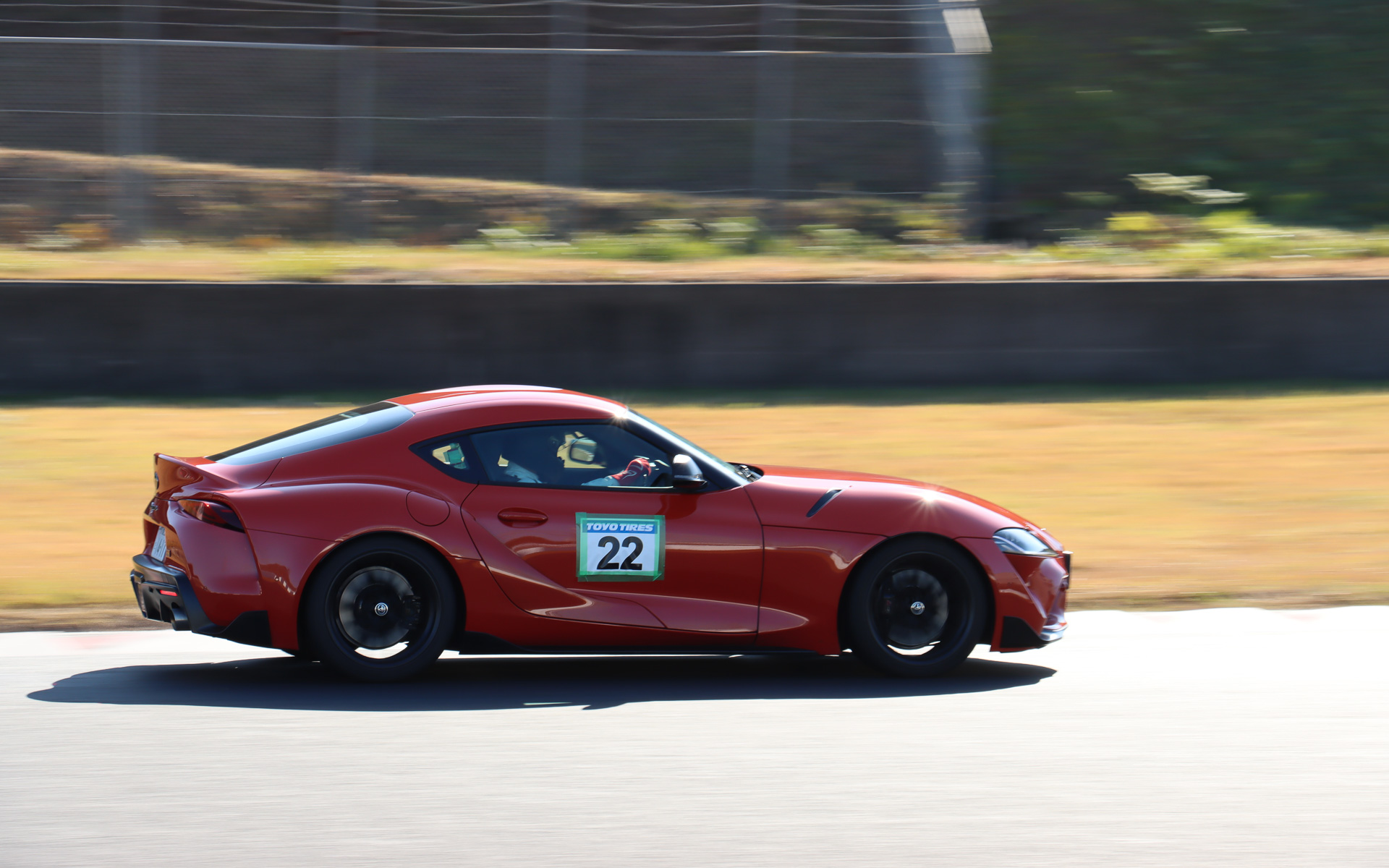 Aクラス参加者によるコース走行