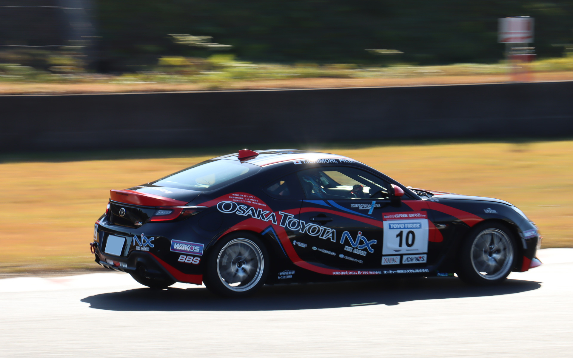 Aクラス参加者によるコース走行