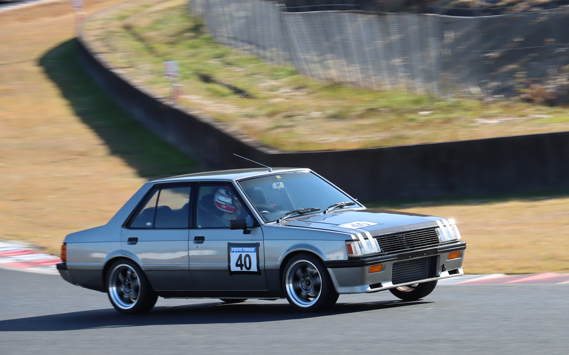 Bクラス参加者によるコース走行